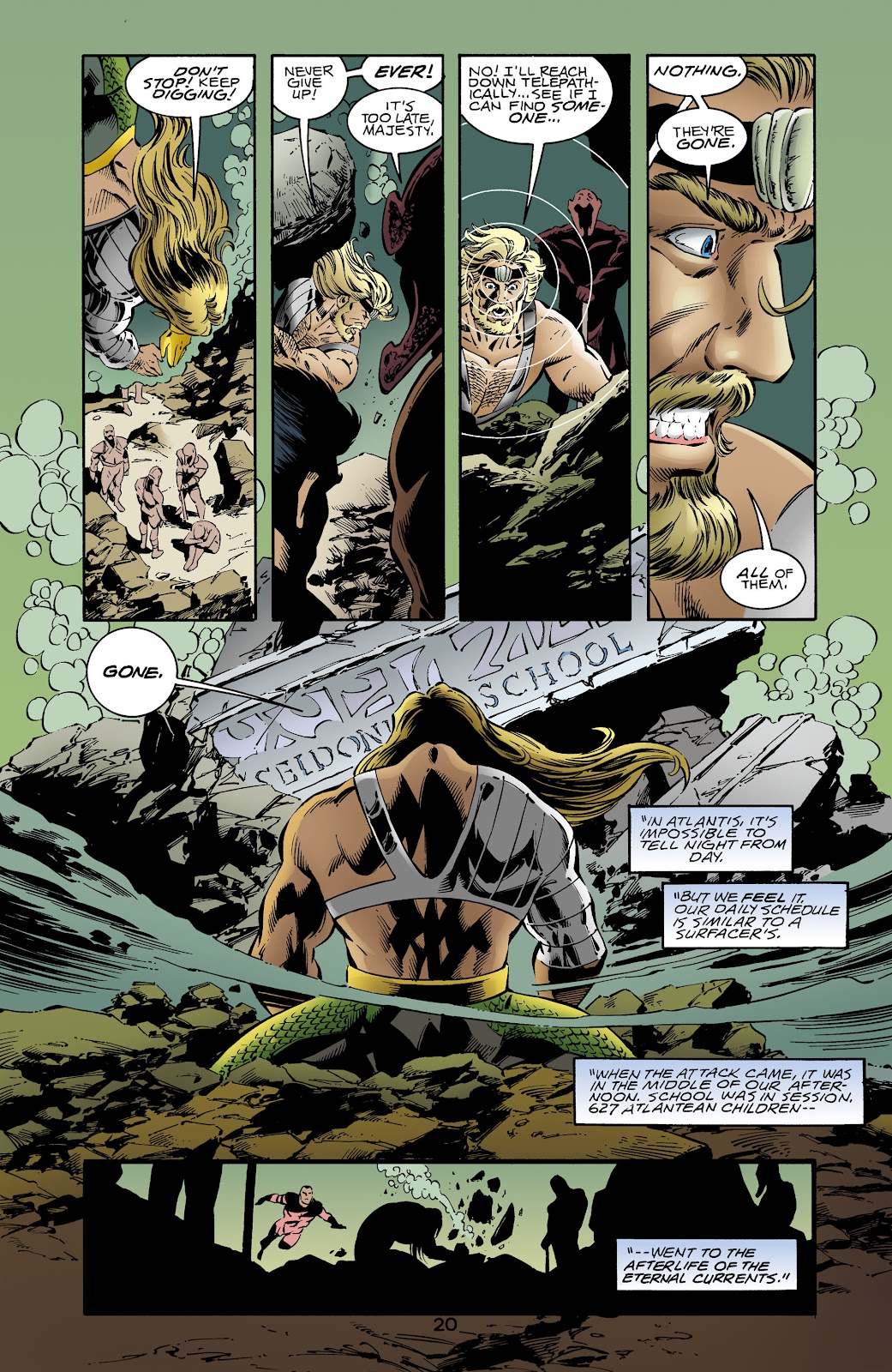Aquaman (1994) Issue #64 #70 - English 19