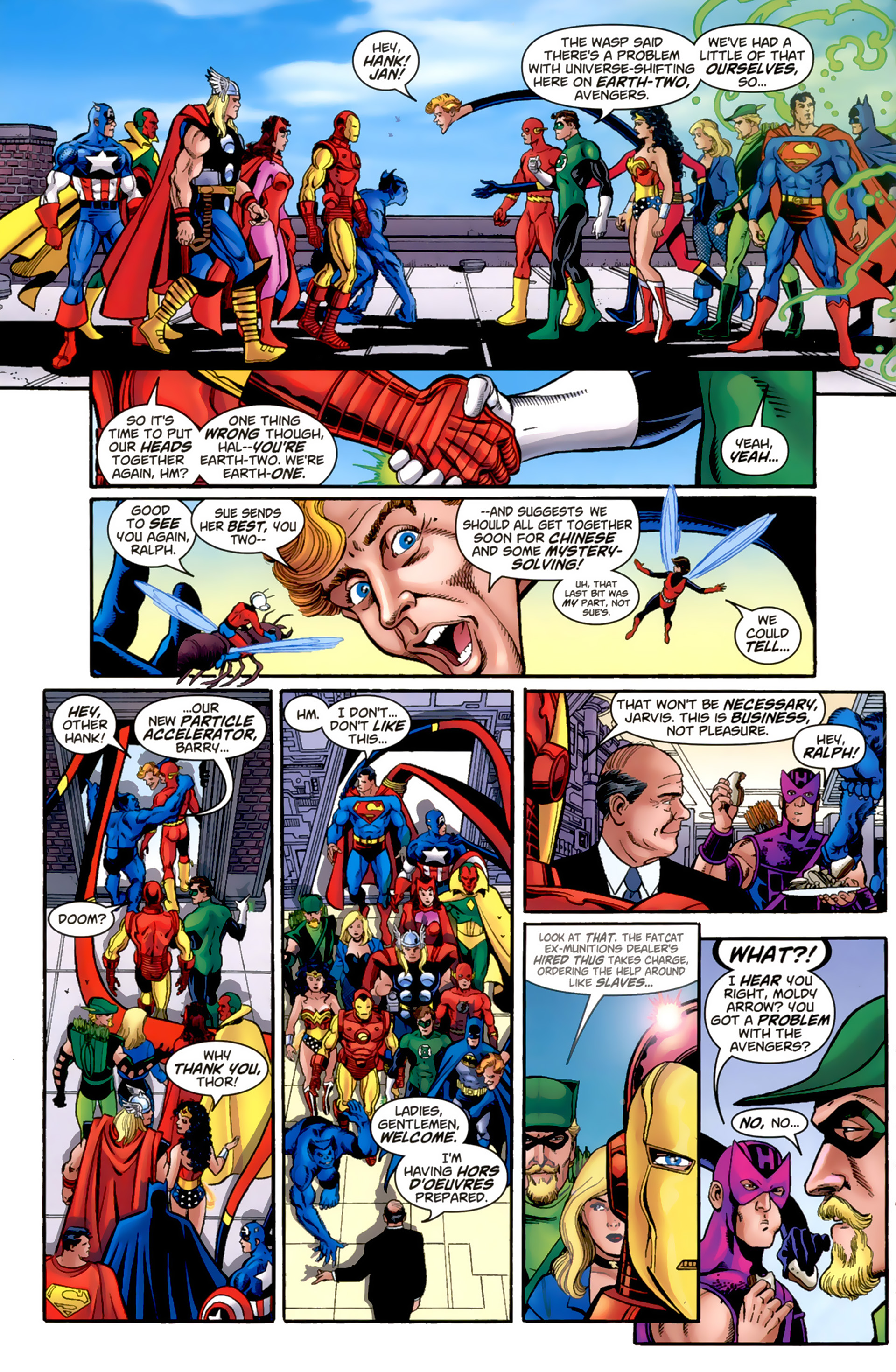 Read online JLA/Avengers comic -  Issue #3 - 8