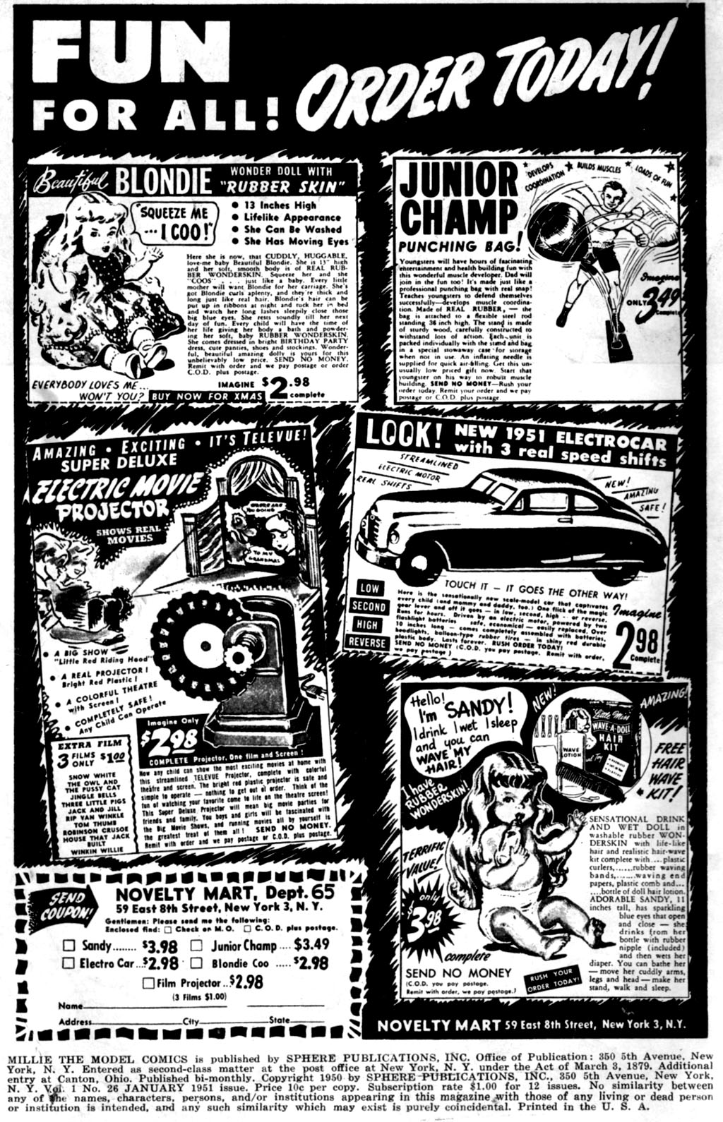 Read online Millie the Model comic -  Issue #26 - 2