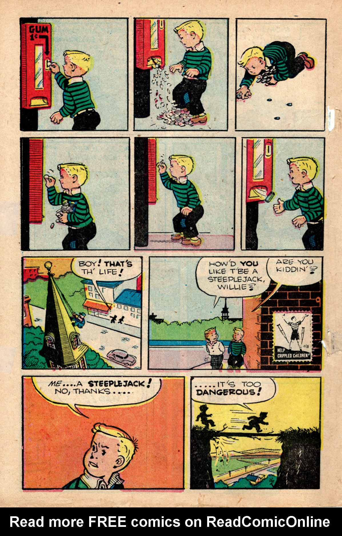 Read online Fritzi Ritz (1953) comic -  Issue #47 - 20