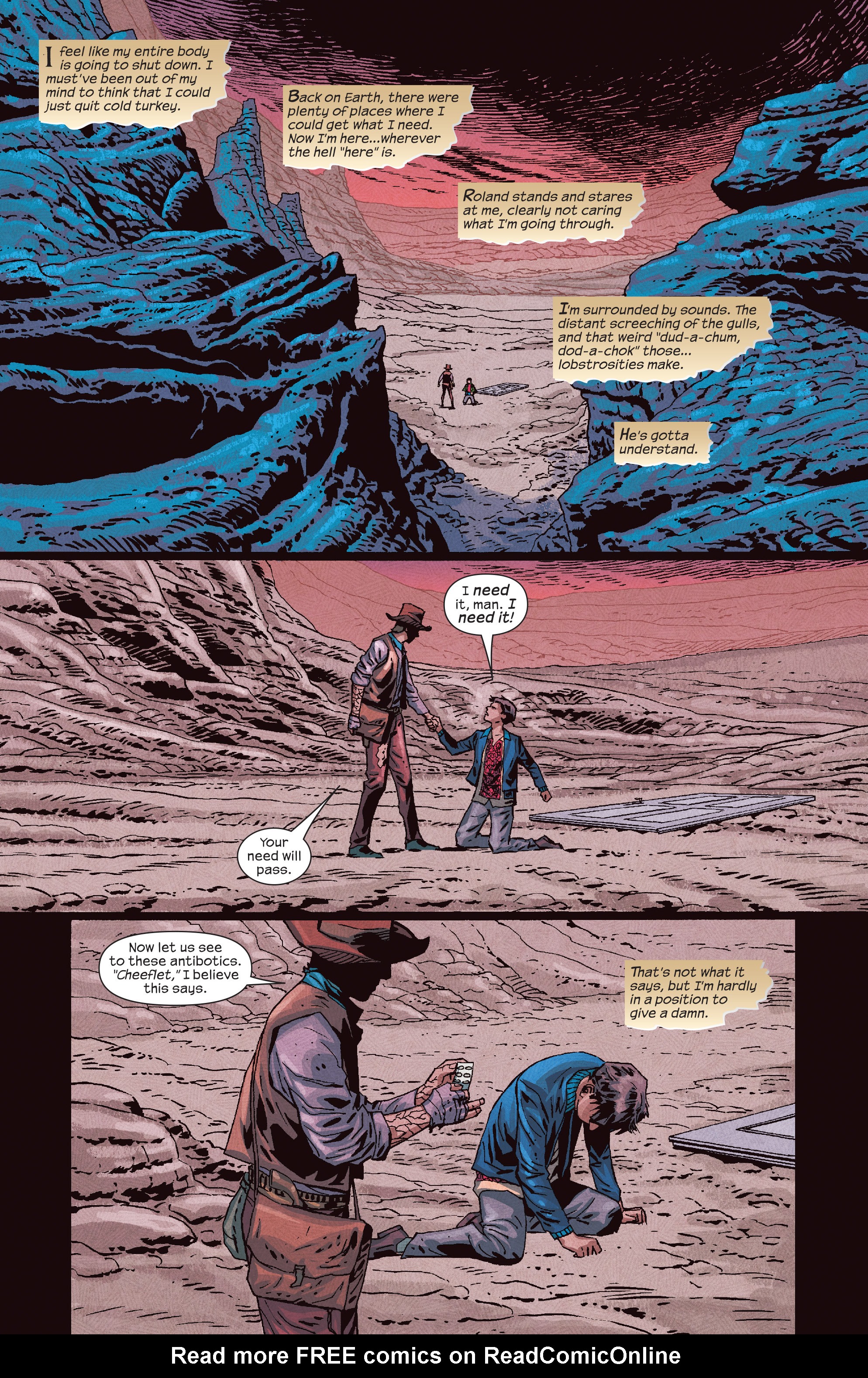 Read online Dark Tower: The Drawing of the Three - House of Cards comic -  Issue #5 - 3