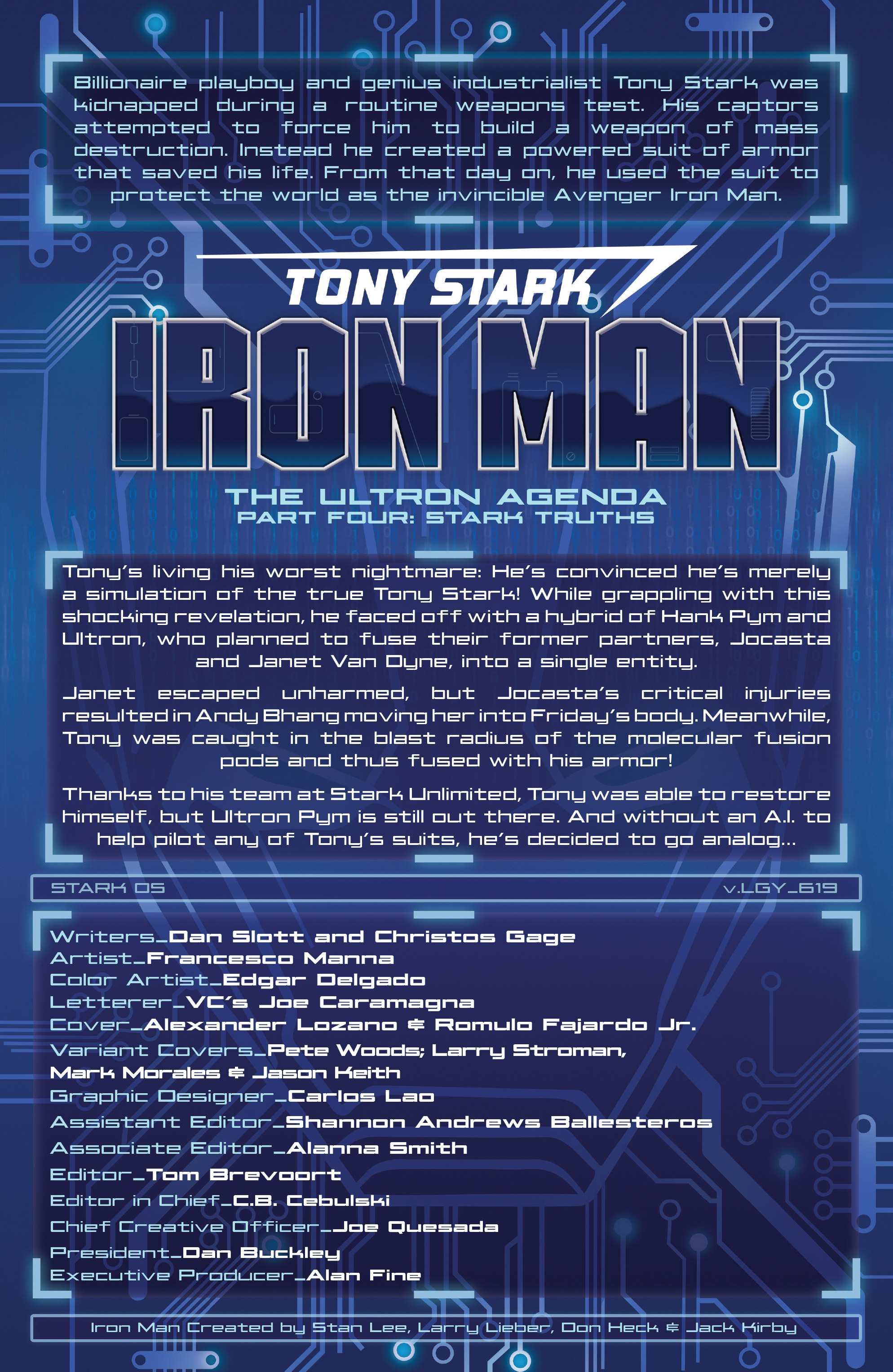 Read online Tony Stark: Iron Man comic -  Issue #19 - 2