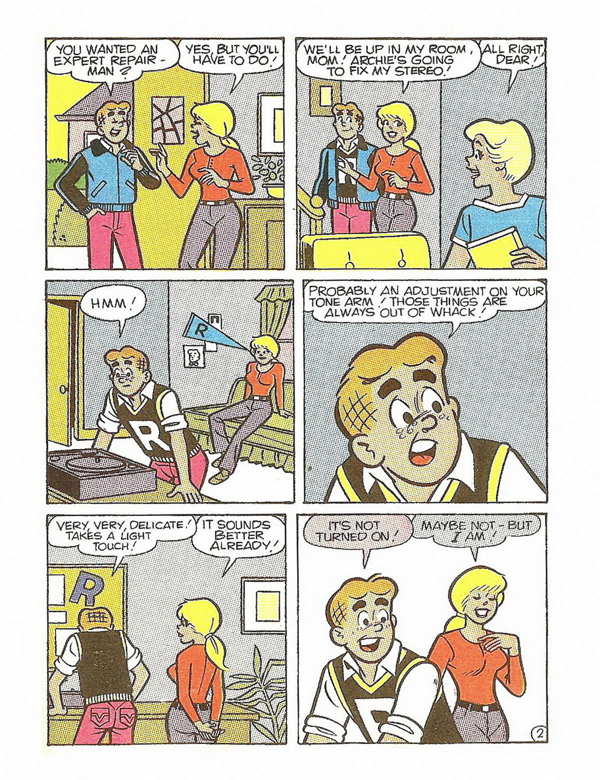 Read online Betty and Veronica Digest Magazine comic -  Issue #29 - 166