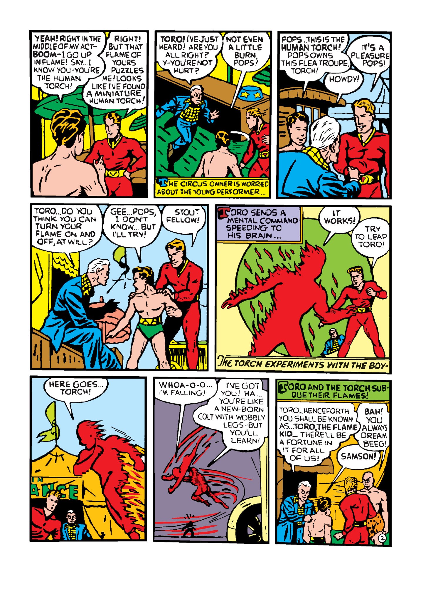 Read online Marvel Masterworks: Golden Age Human Torch comic -  Issue # TPB 1 (Part 1) - 11