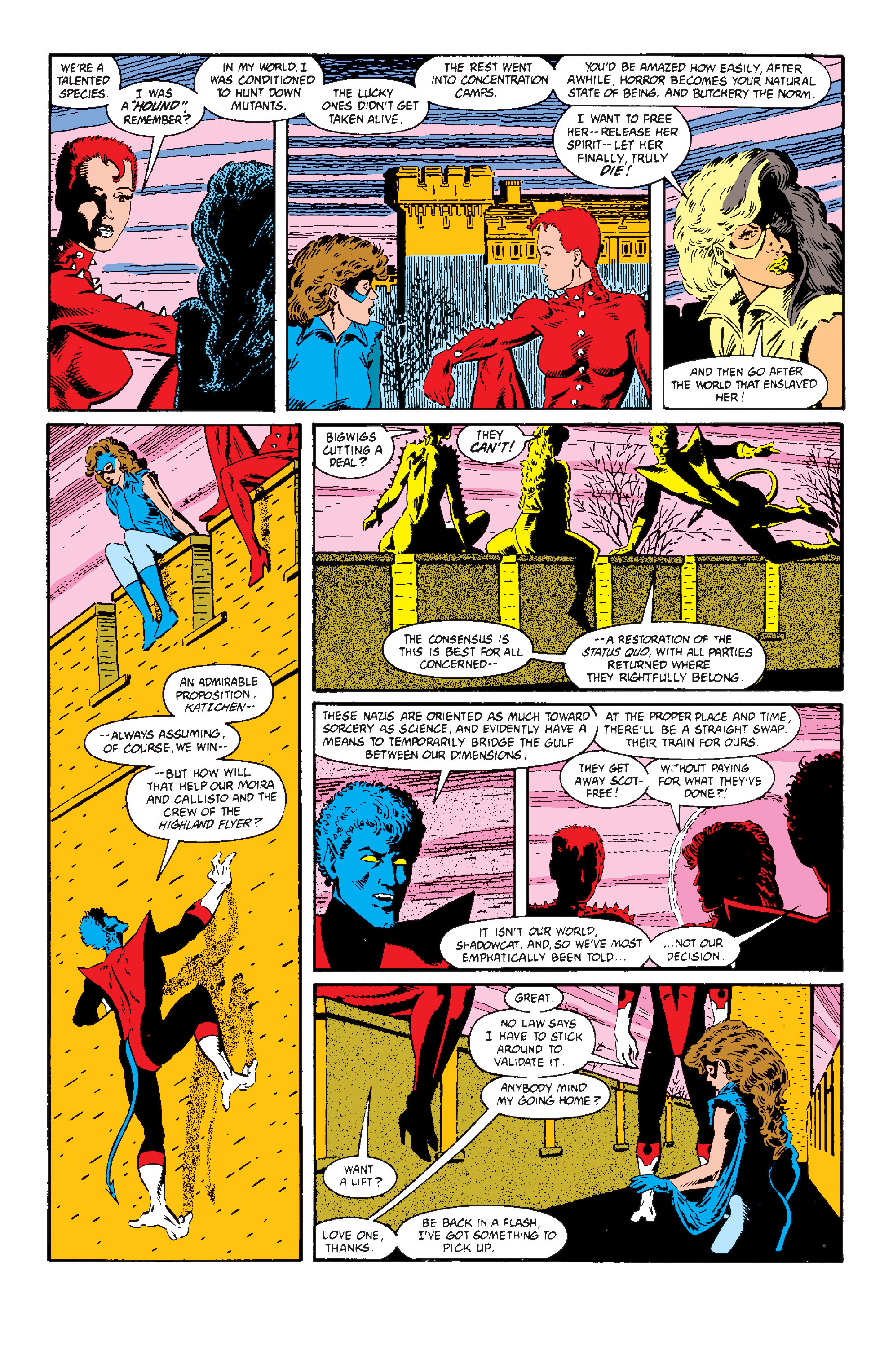 Read online Excalibur (1988) comic -  Issue #10 - 21