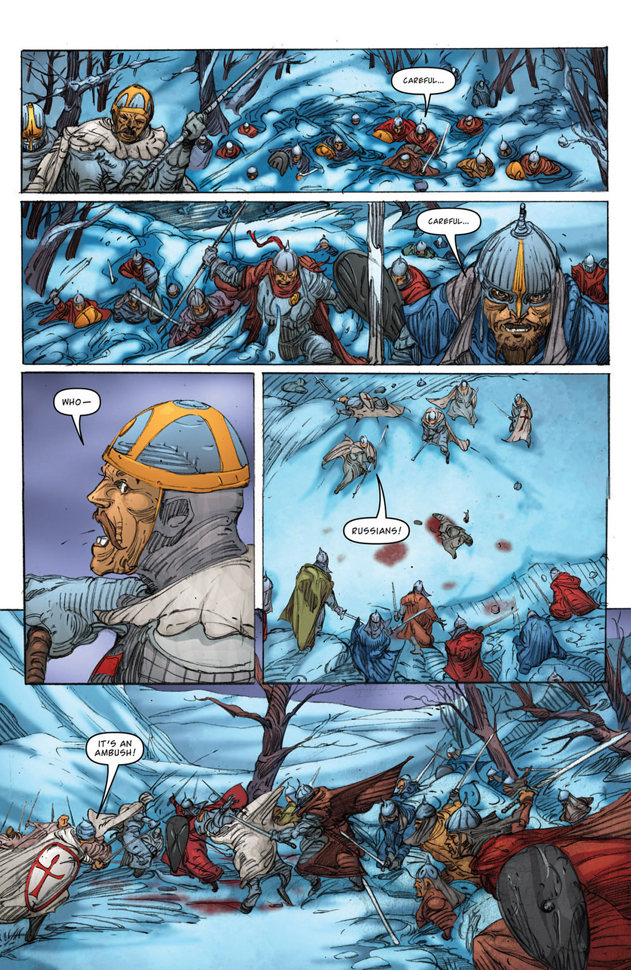 Read online Nevsky: A Hero of the People comic -  Issue # TPB - 85