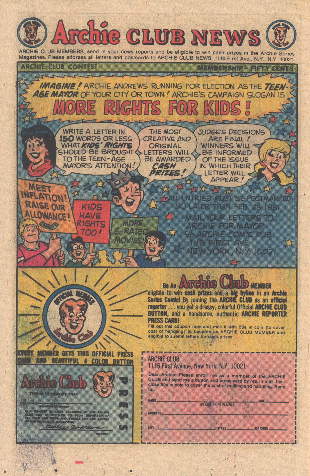 Read online Life With Archie (1958) comic -  Issue #221 - 18