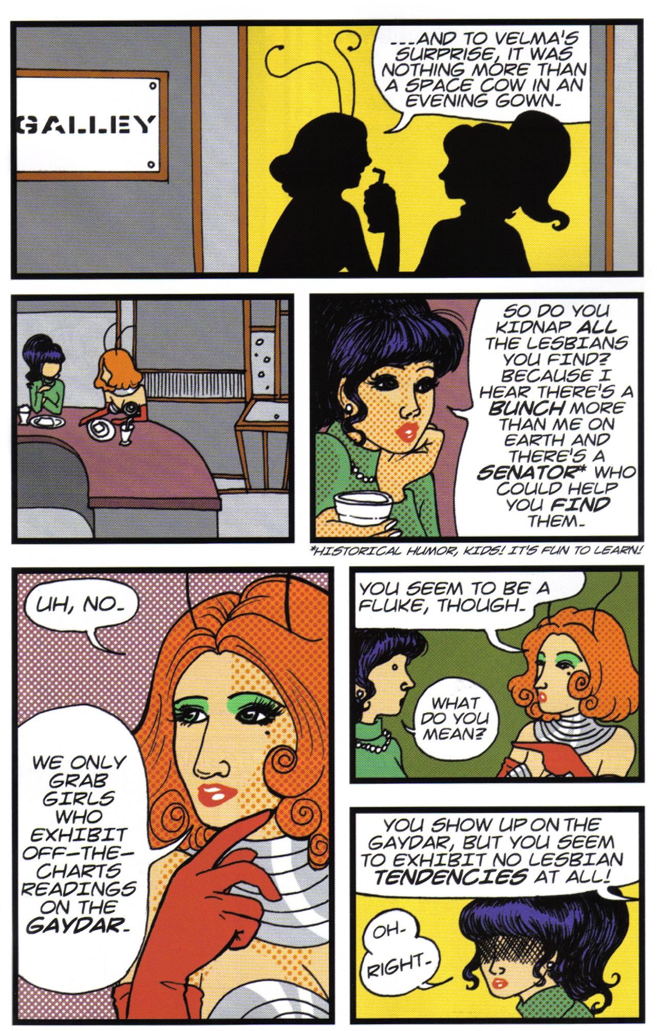 Read online I Was Kidnapped By Lesbian Pirates From Outer Space comic -  Issue #5 - 9