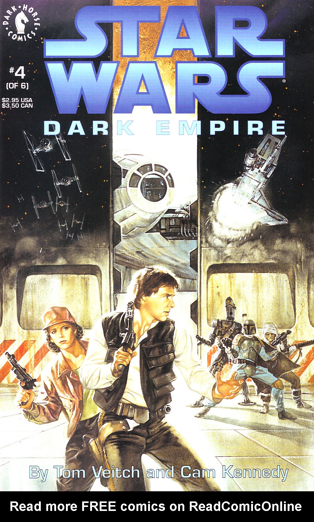 Read online Star Wars: Dark Empire comic -  Issue #4 - 1