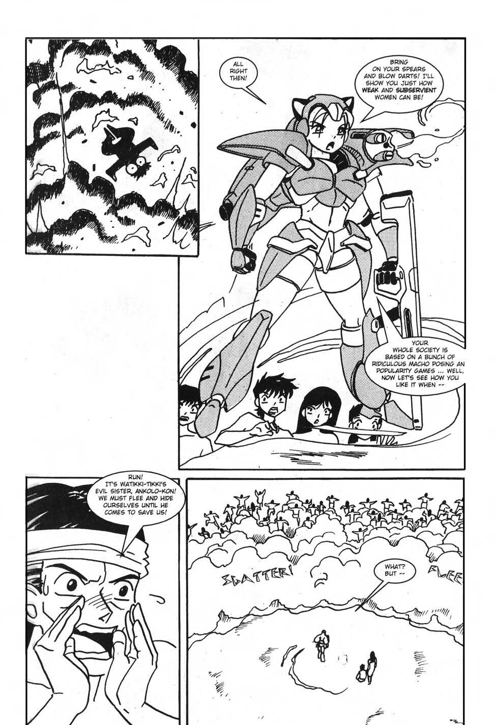 Read online Ninja High School (1986) comic -  Issue #69 - 17