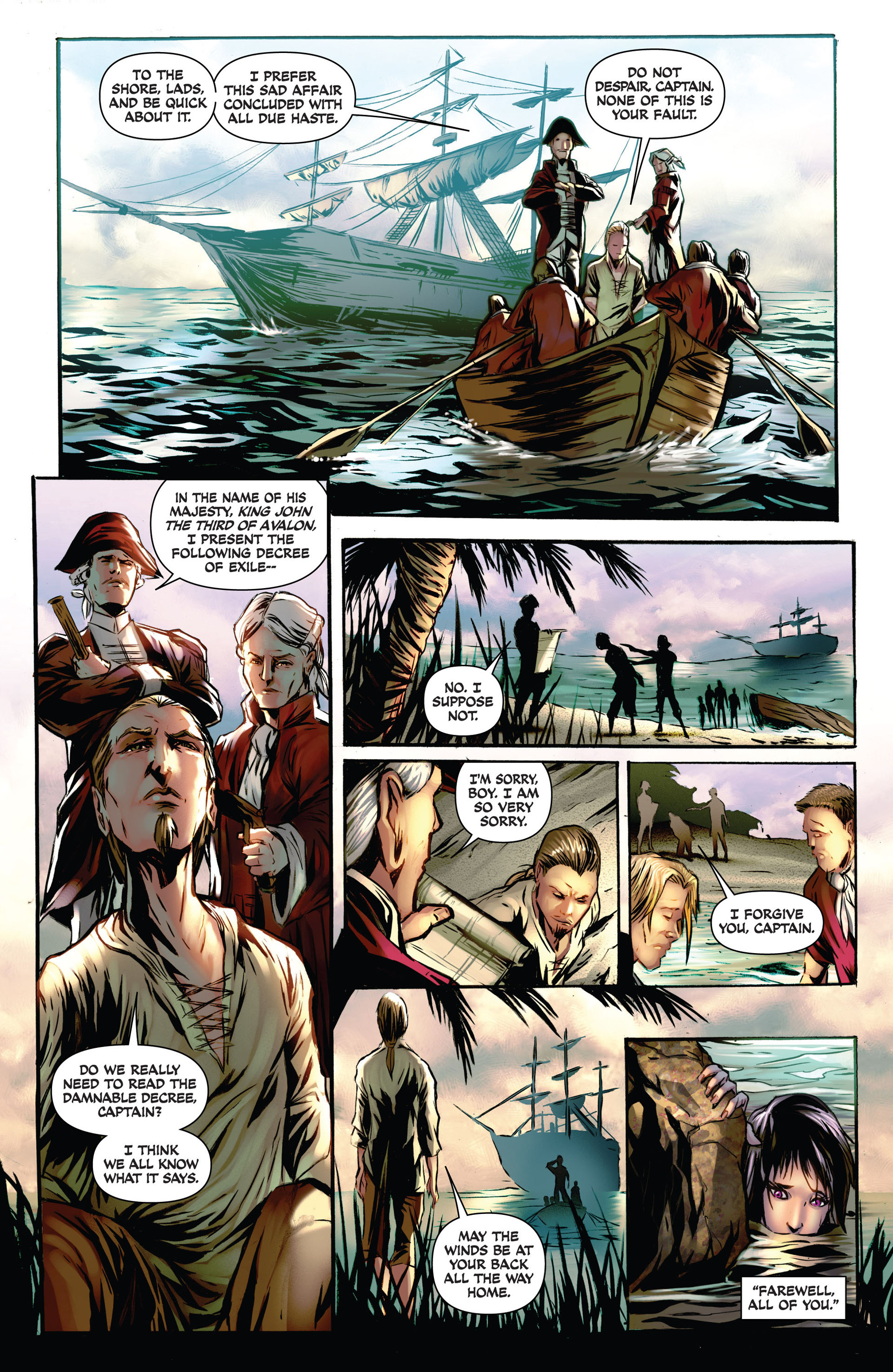 Read online Damsels: Mermaids comic -  Issue #1 - 12