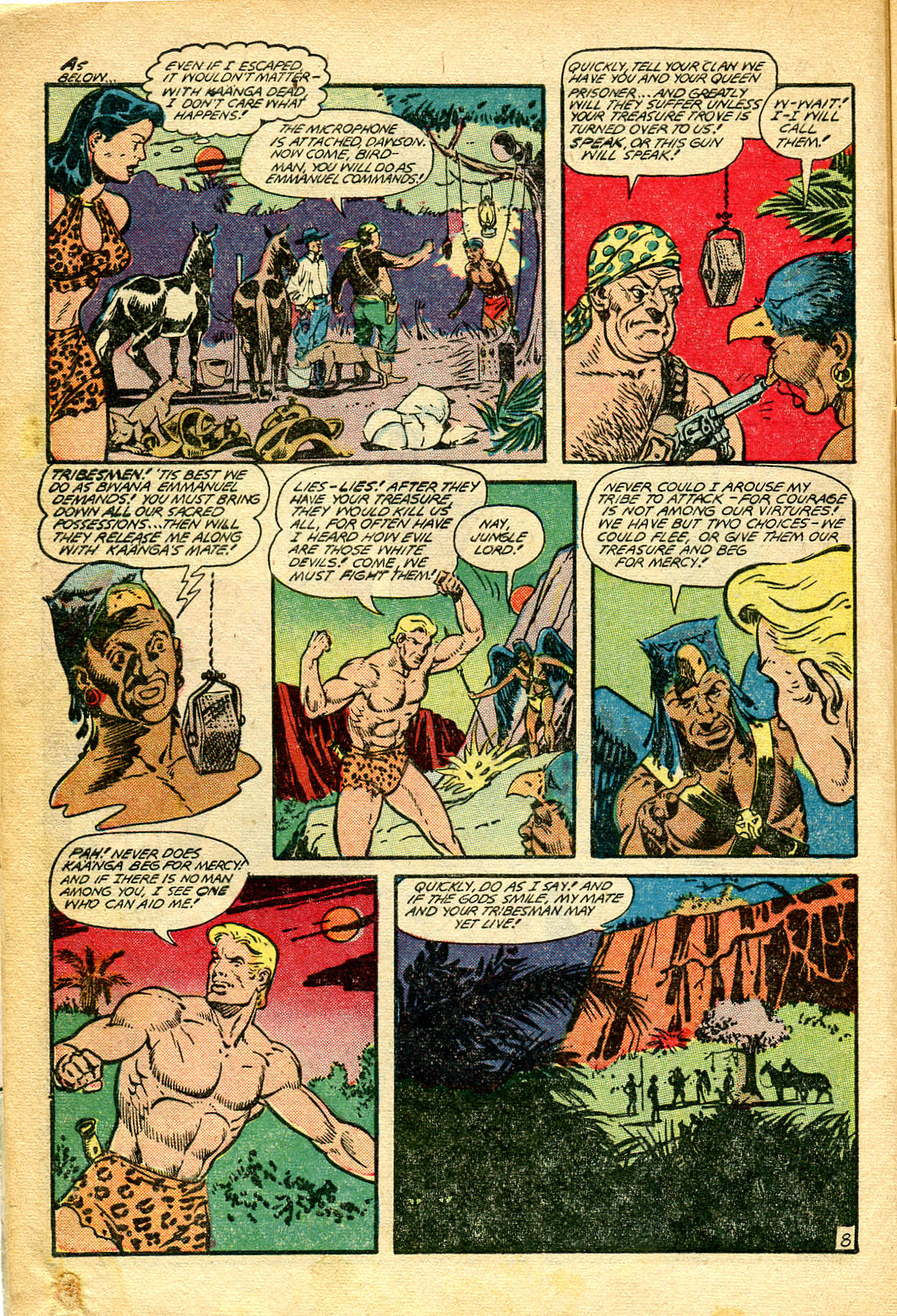 Read online Jungle Comics comic -  Issue #115 - 10