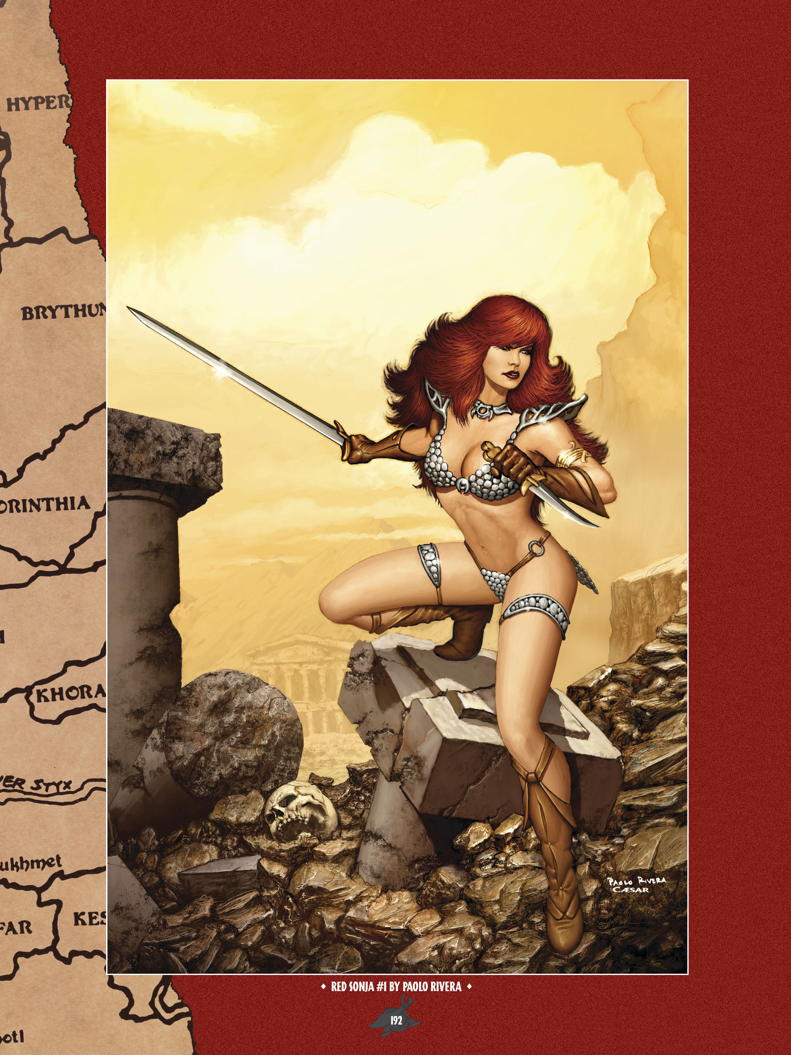 Read online The Art of Red Sonja comic -  Issue # TPB 1 (Part 2) - 84