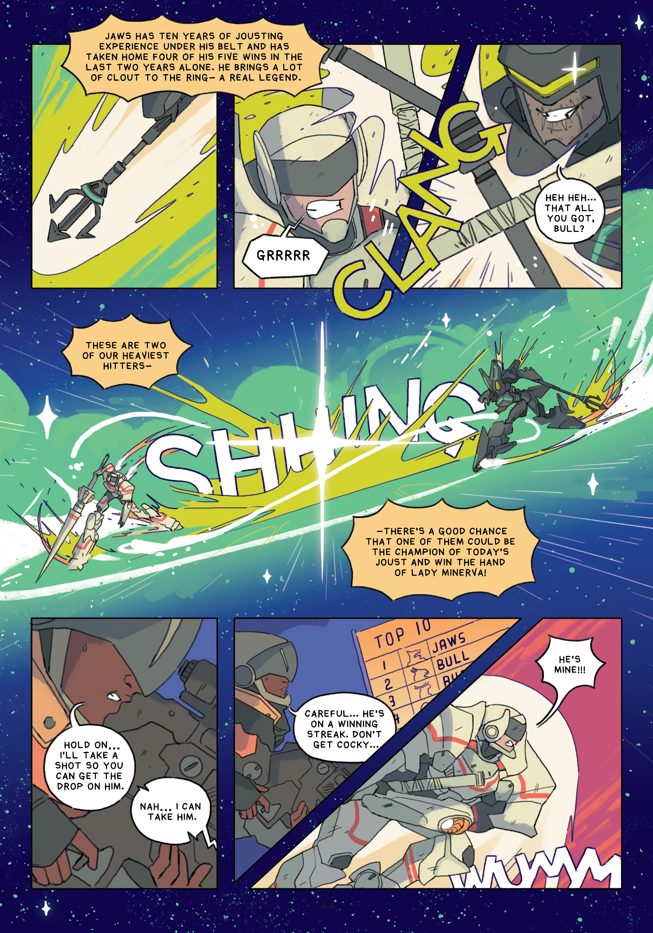 Read online Cosmoknights comic -  Issue # TPB 1 (Part 1) - 41