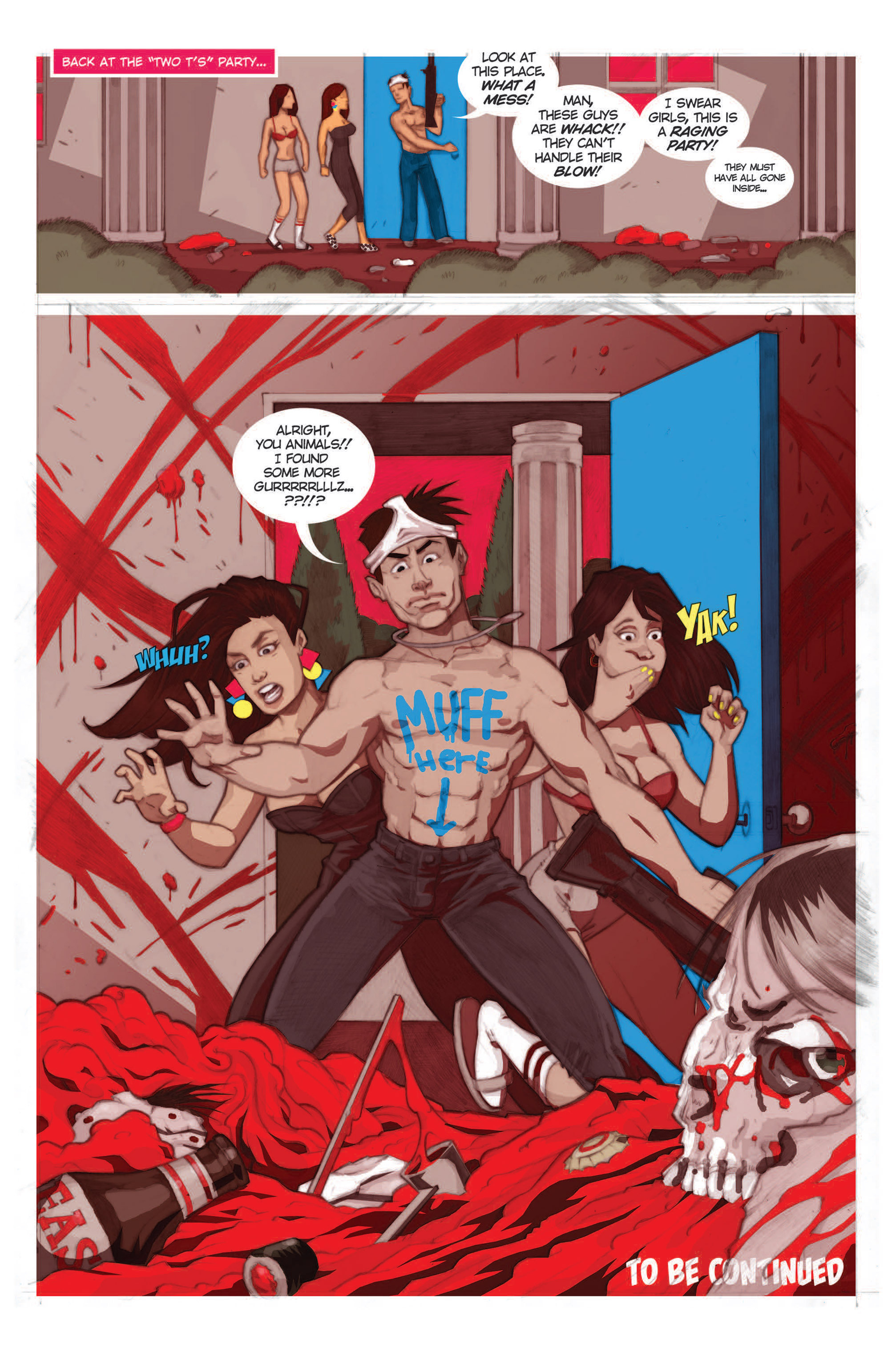 Read online Night of the 80's Undead comic -  Issue # TPB - 25