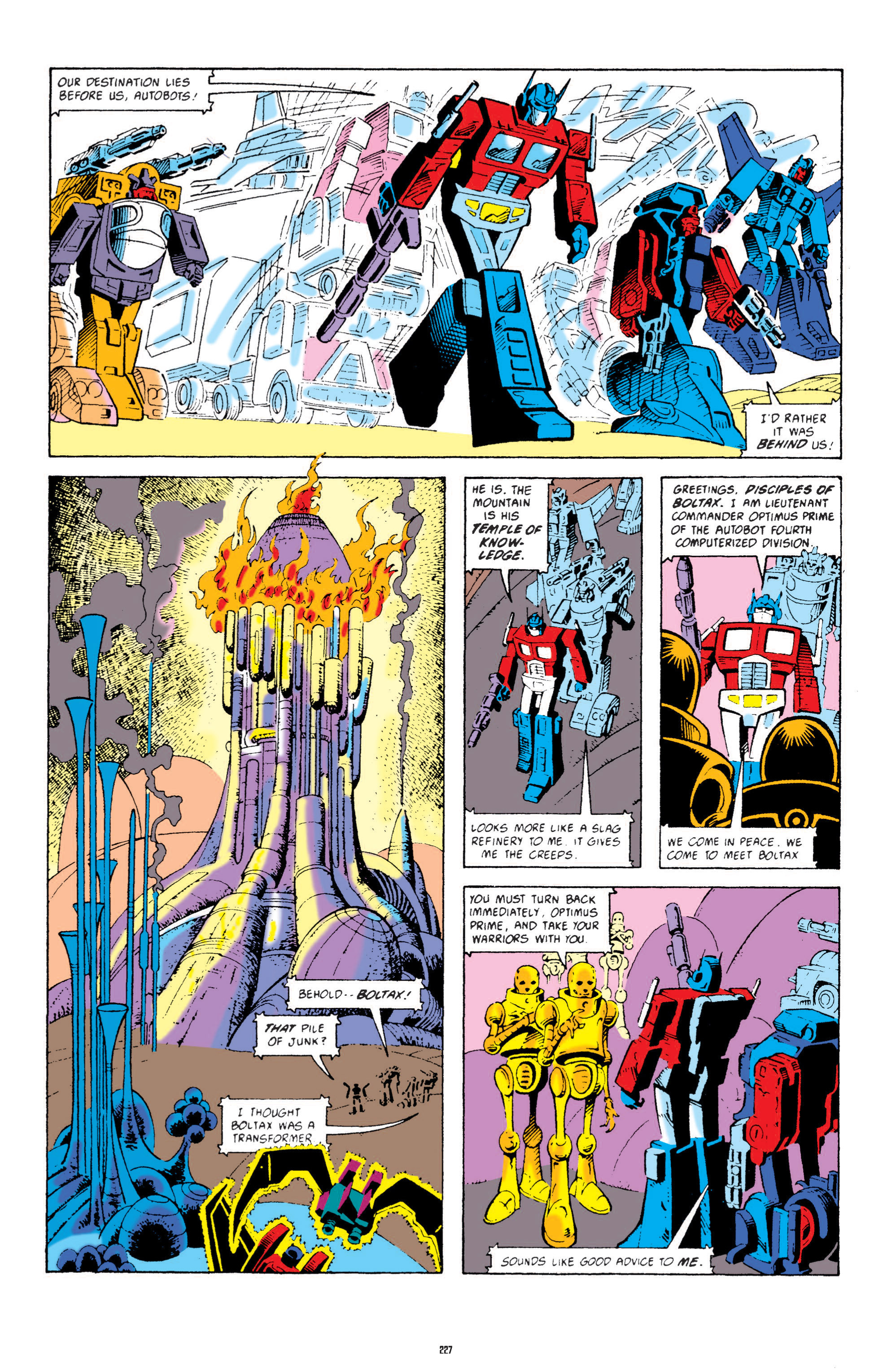 Read online The Transformers Classics comic -  Issue # TPB 4 - 228