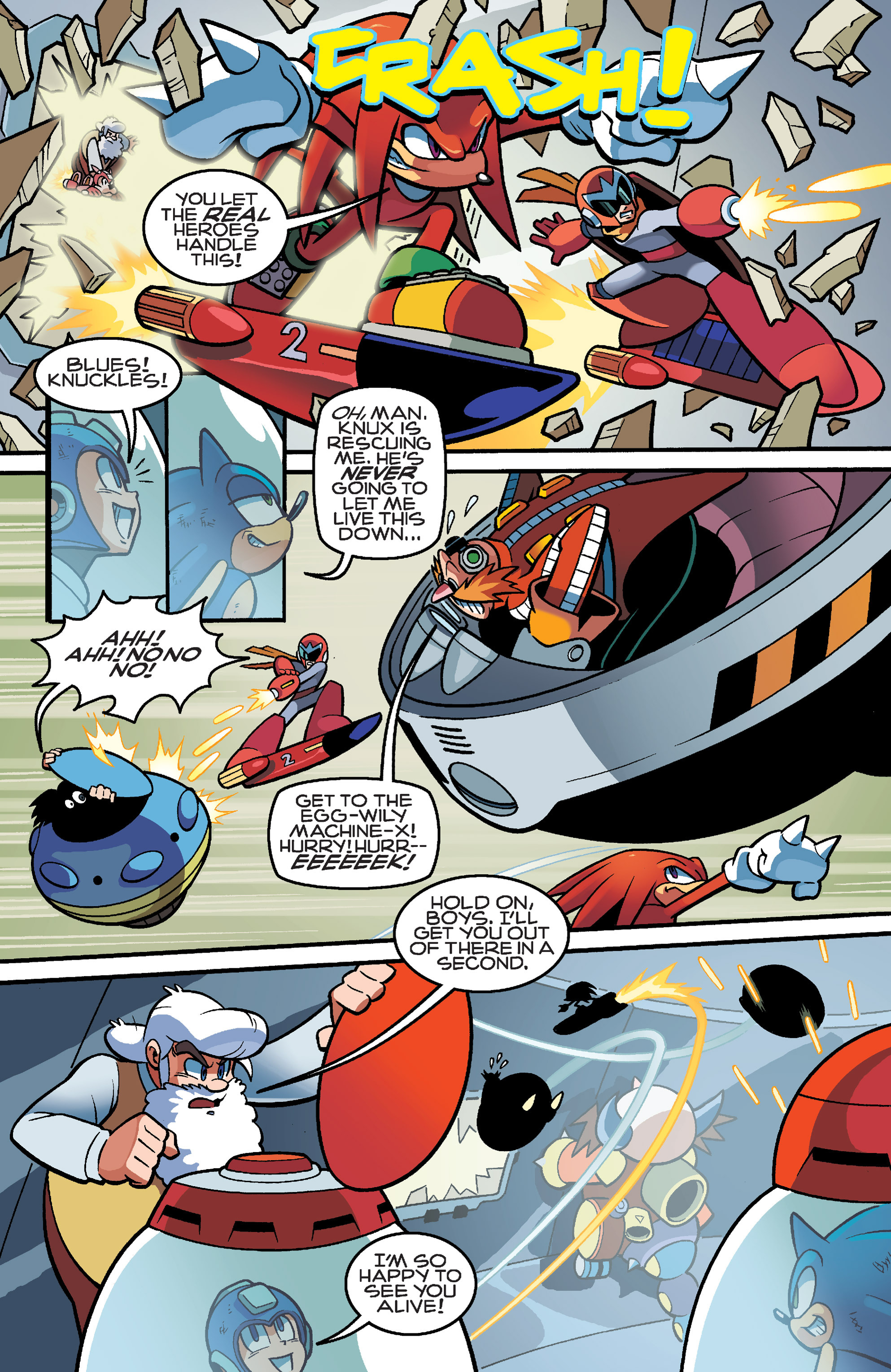 Read online Sonic Mega Man Worlds Collide comic -  Issue # Vol 3 - 102