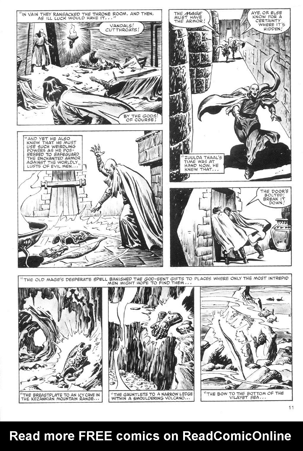 The Savage Sword Of Conan issue 87 - Page 11