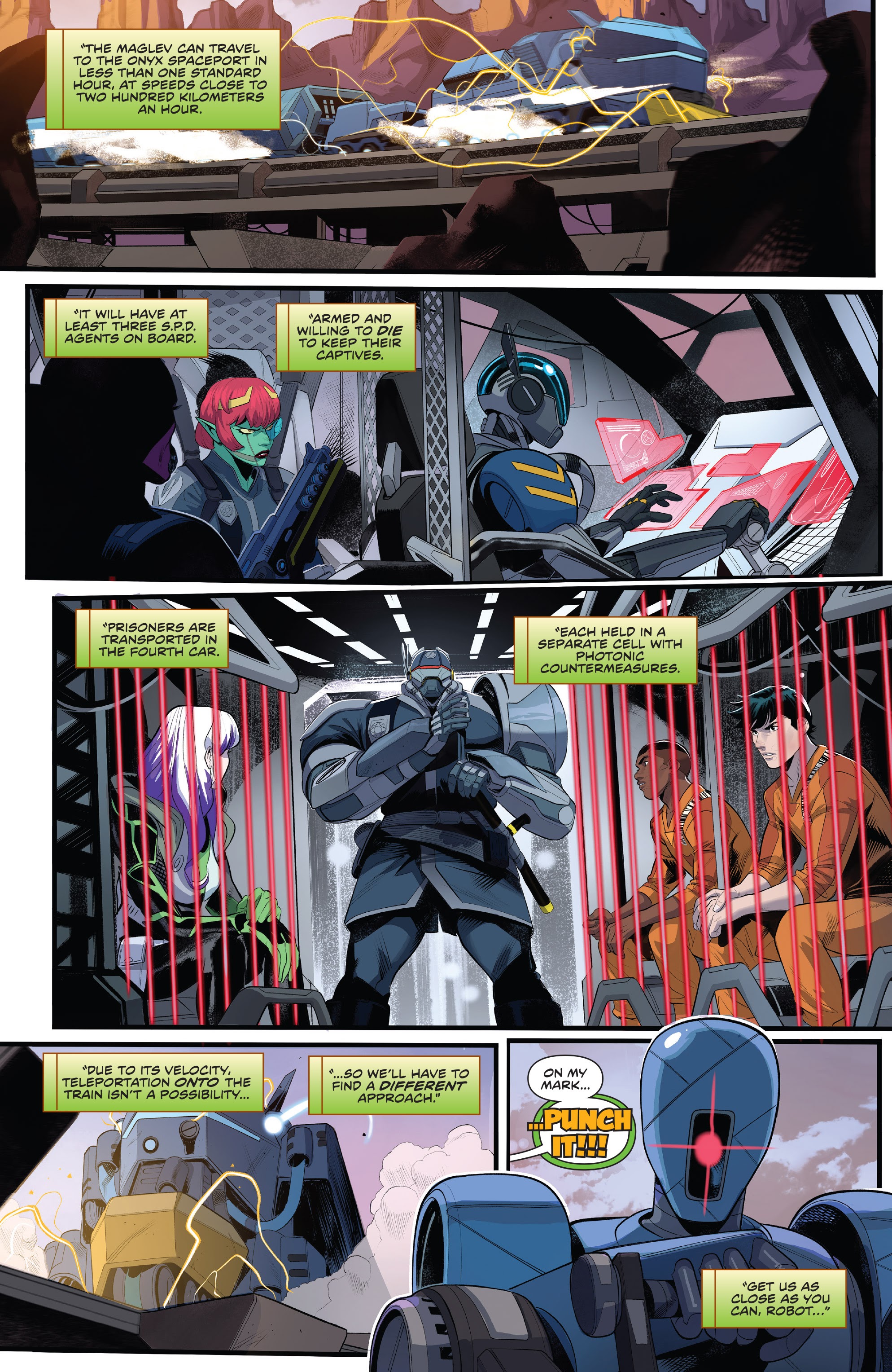 Read online Power Rangers comic -  Issue #6 - 9