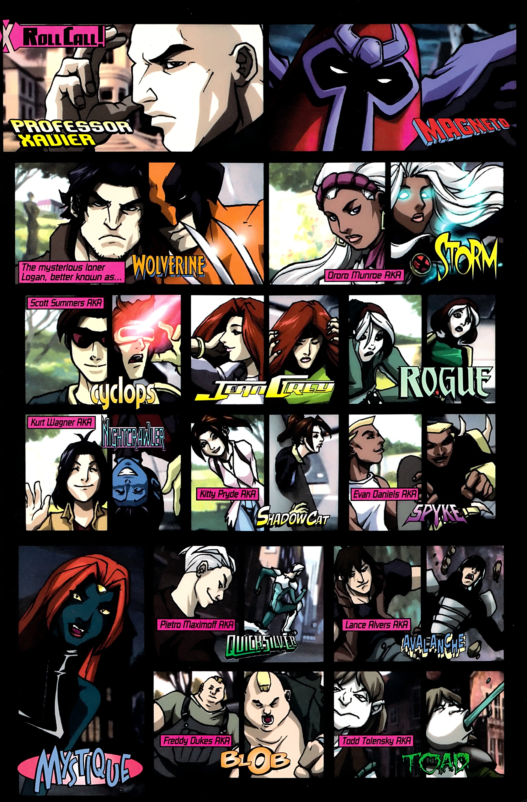 Read online X-Men: Evolution comic -  Issue #5 - 2