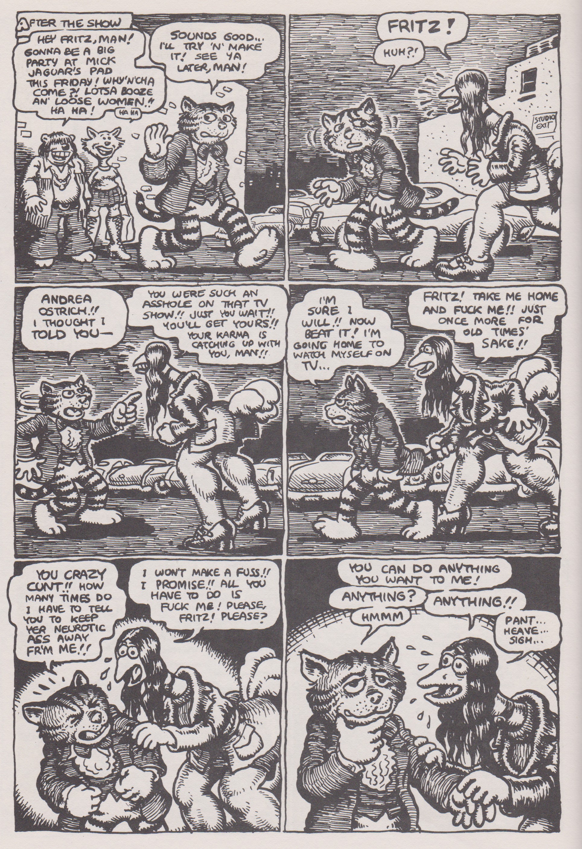 Read online The Complete Fritz the Cat comic -  Issue # Full (Part 2) - 87