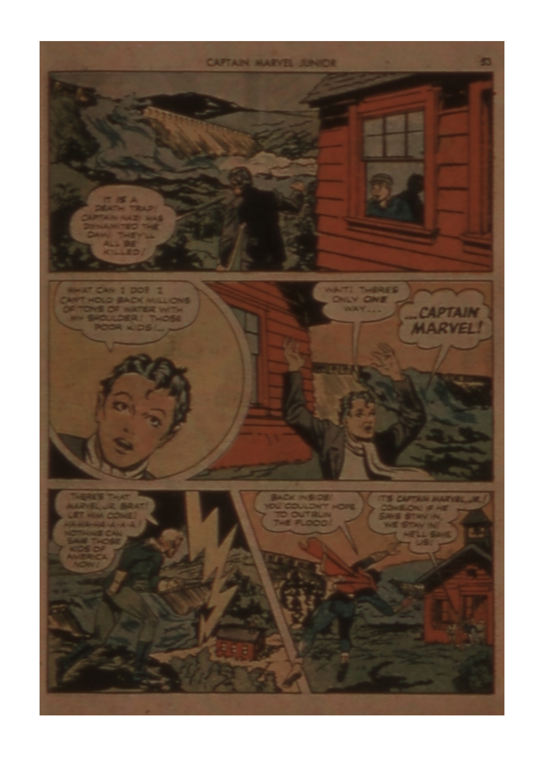 Read online Captain Marvel, Jr. comic -  Issue #3 - 53