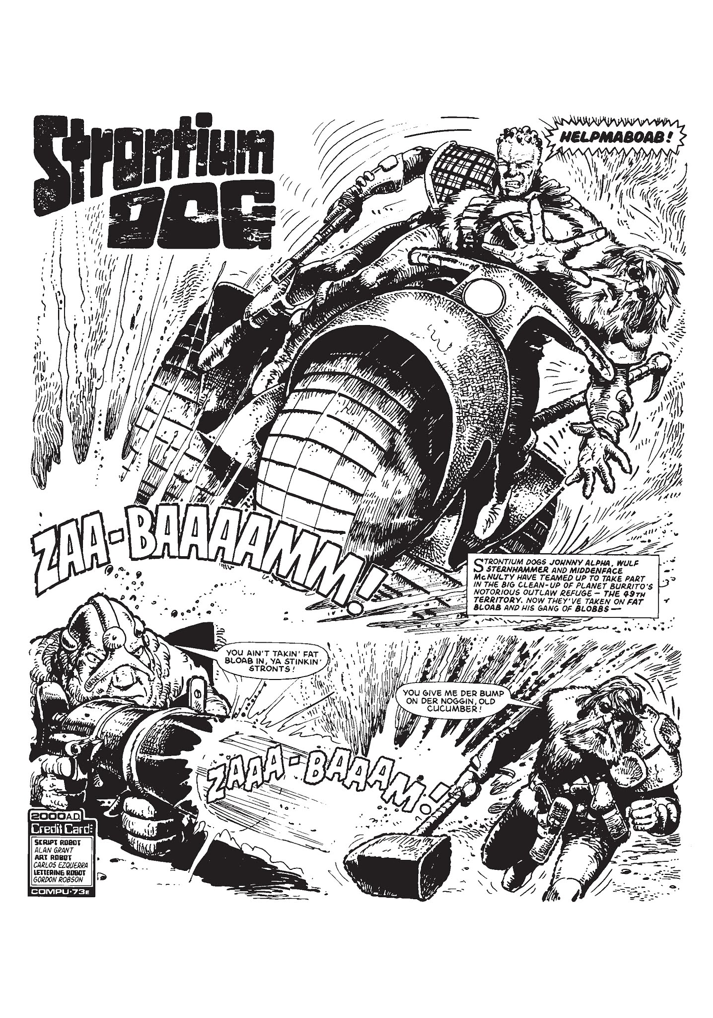 Read online Strontium Dog: Search/Destroy Agency Files comic -  Issue # TPB 3 (Part 1) - 20
