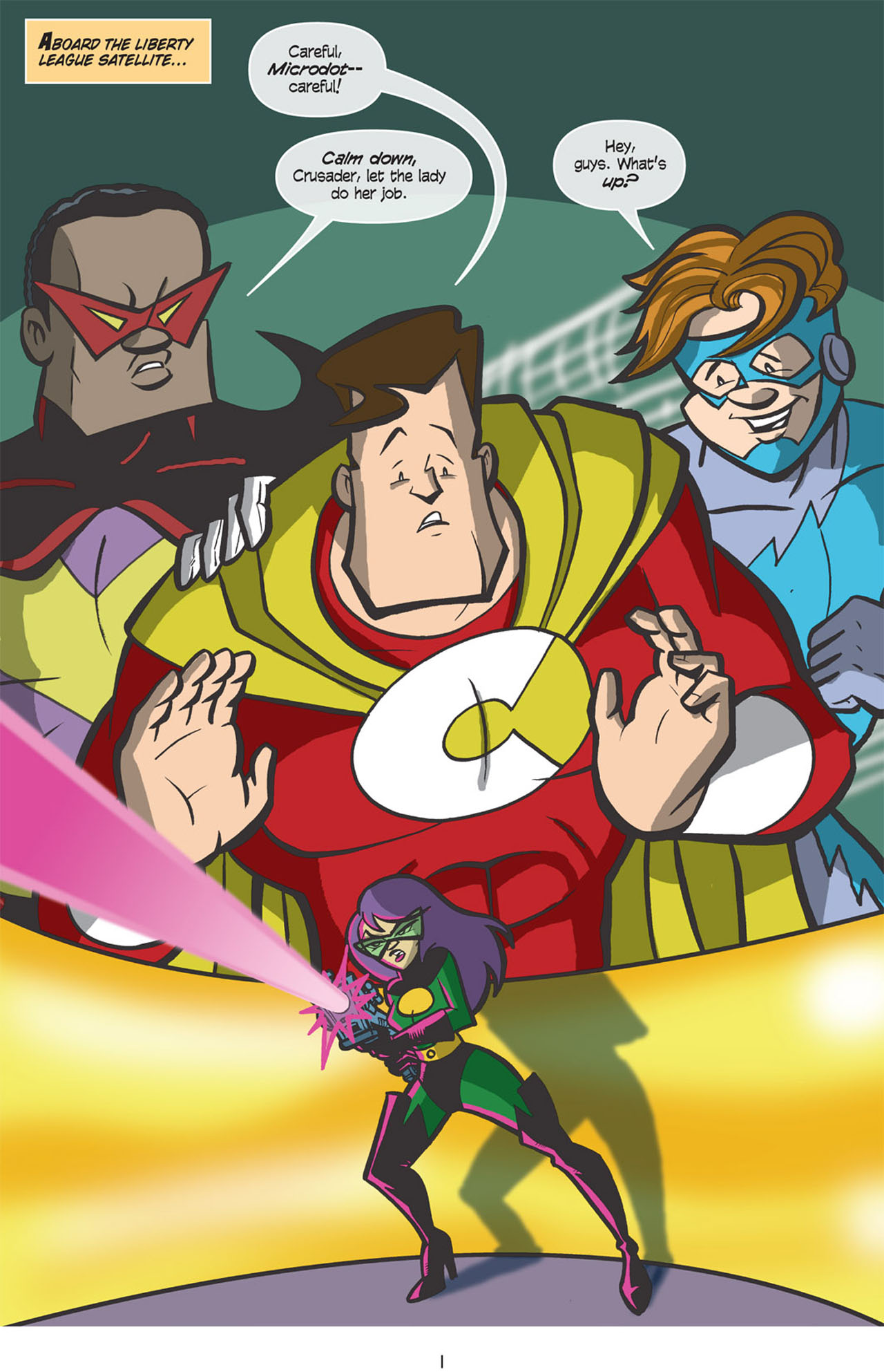 Read online Love and Capes comic -  Issue #7 - 3