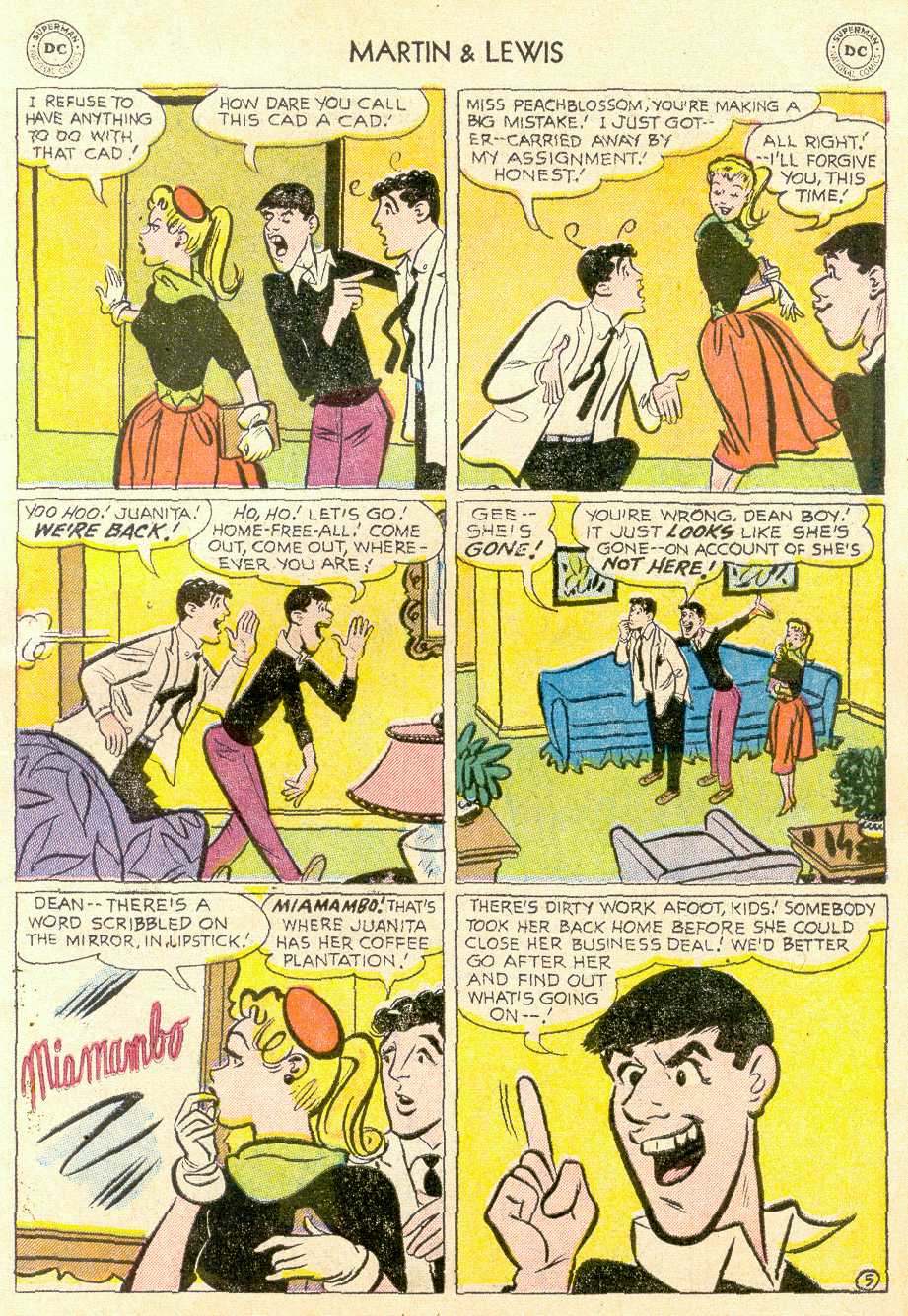 Read online The Adventures of Dean Martin and Jerry Lewis comic -  Issue #29 - 7