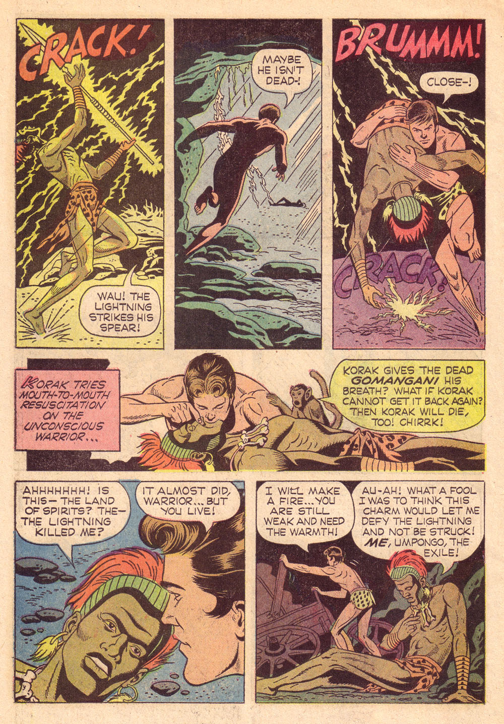 Read online Korak, Son of Tarzan (1964) comic -  Issue #6 - 6
