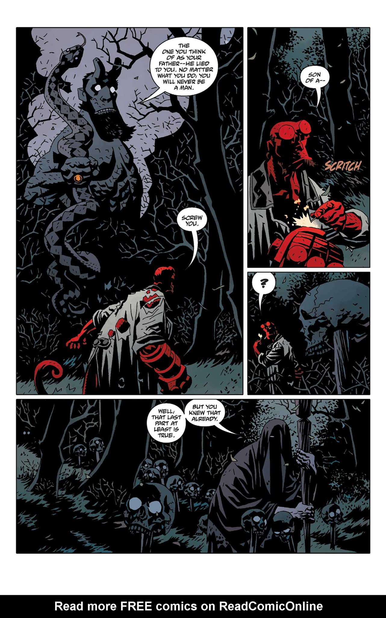 Read online Hellboy: The Storm And The Fury comic -  Issue # TPB - 76