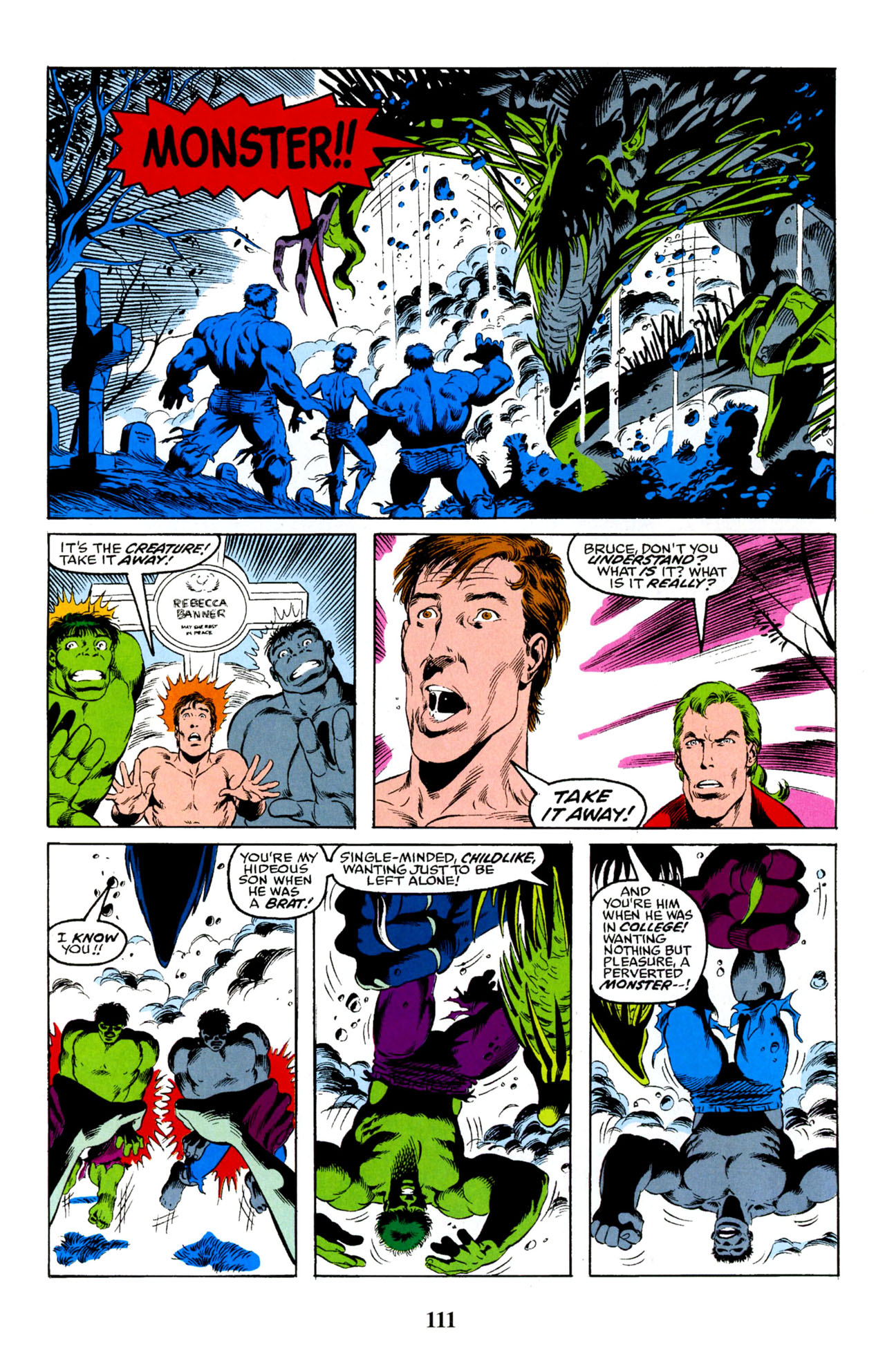 Read online Hulk Visionaries: Peter David comic -  Issue # TPB 6 - 113