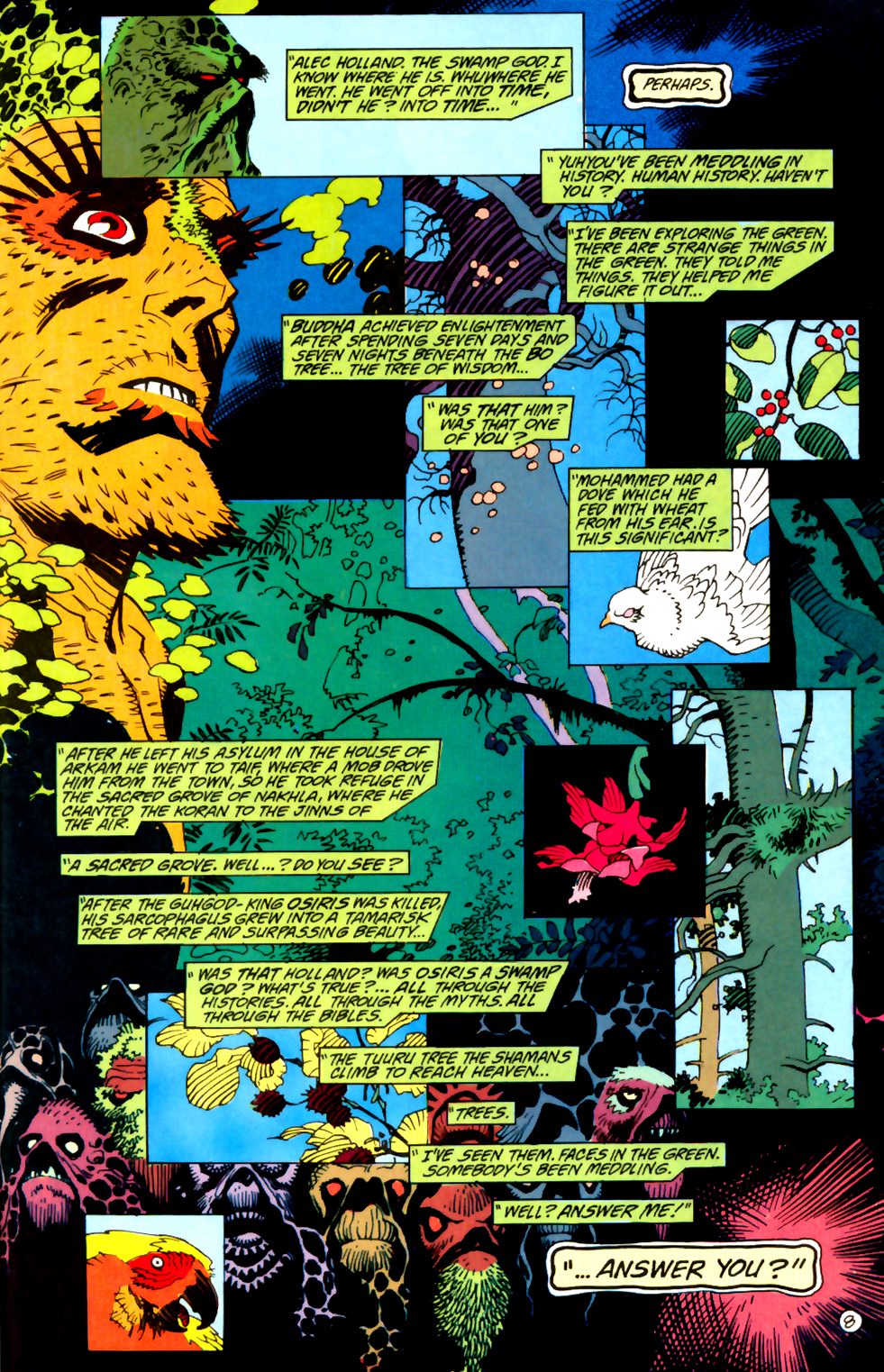 Read online Swamp Thing (1982) comic -  Issue # _Annual 5 - 50