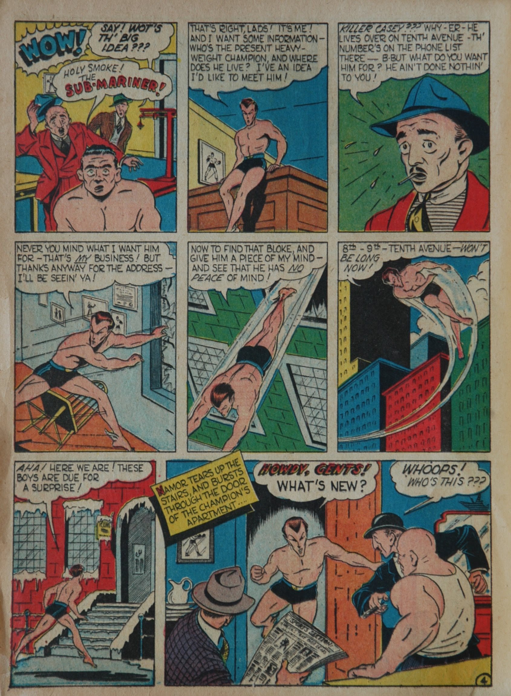 Read online Marvel Mystery Comics comic -  Issue #20 - 22