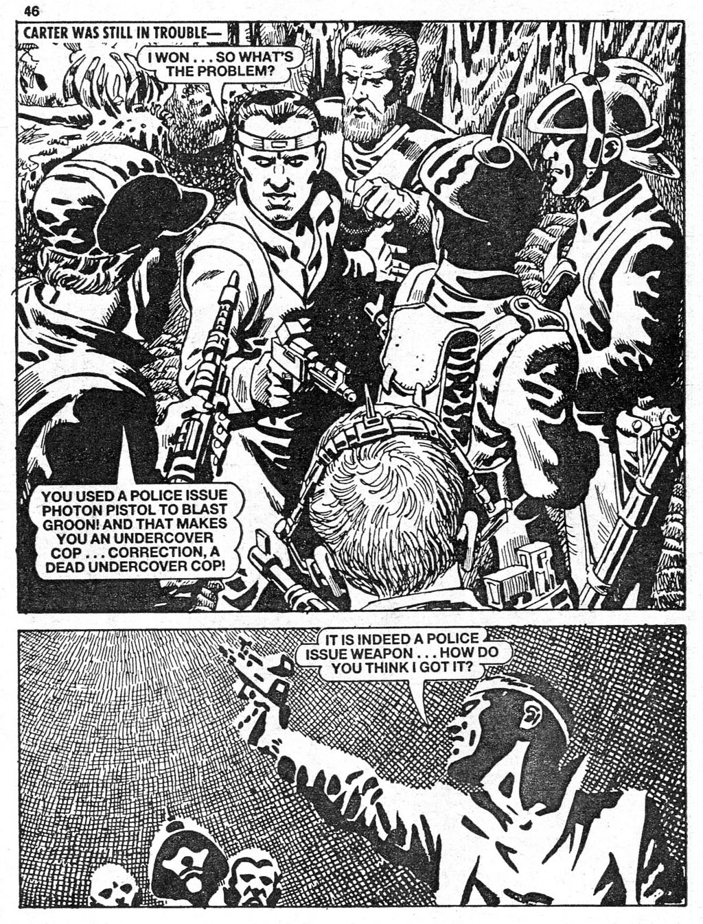 Read online Starblazer comic -  Issue #239 - 46