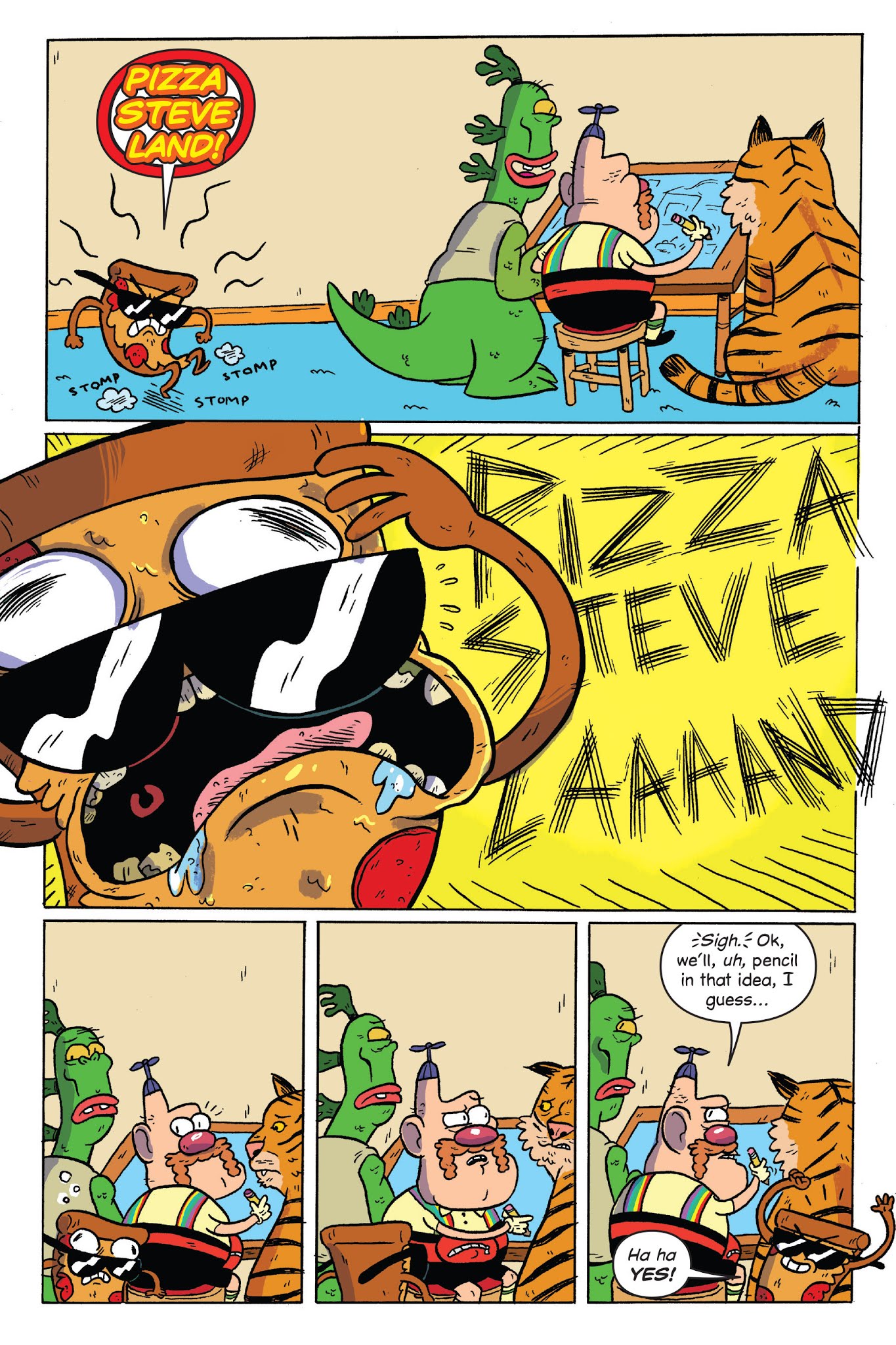 Read online Uncle Grandpa in Uncle Grandpaland comic -  Issue # TPB - 19