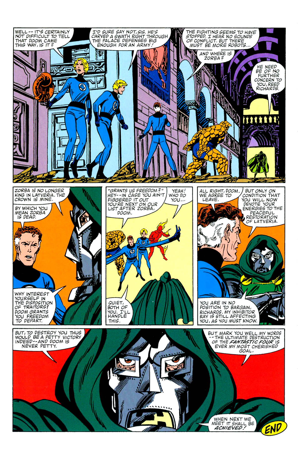 Read online Fantastic Four Visionaries: John Byrne comic -  Issue # TPB 2 - 161
