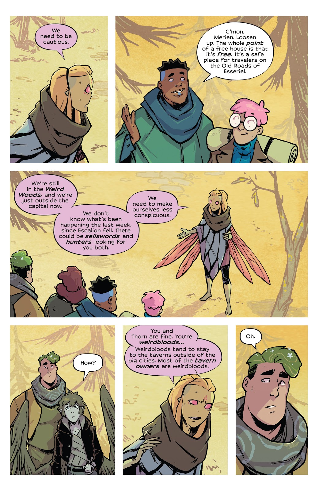 Wynd: The Throne In The Sky issue 1 - Page 19