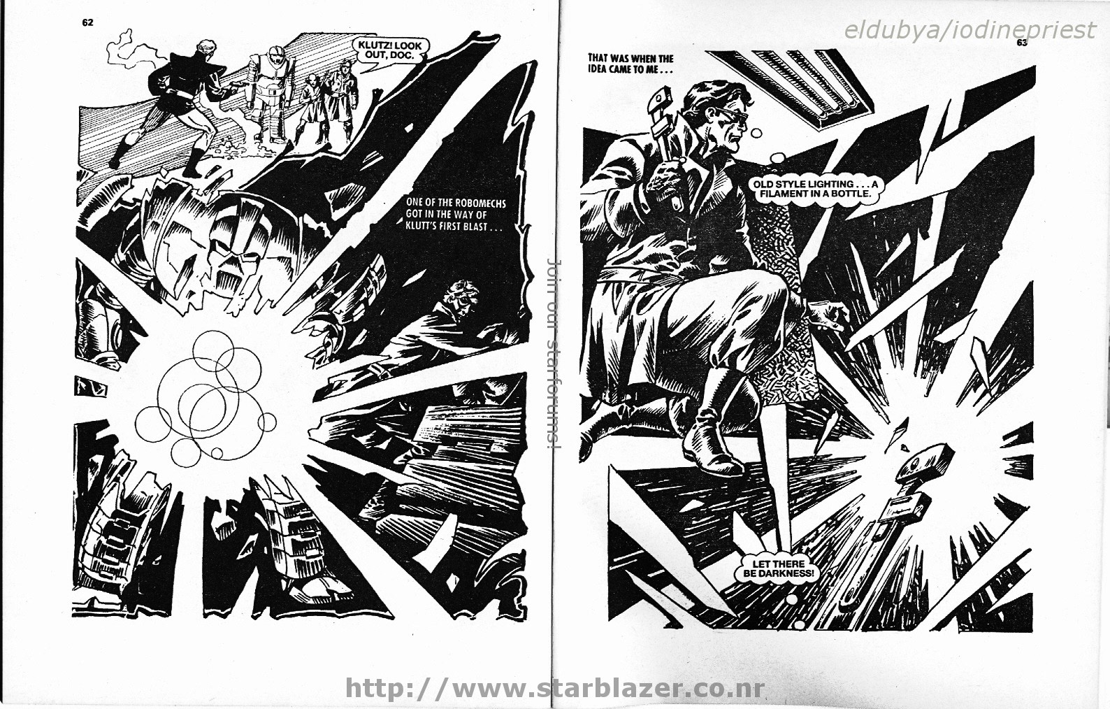 Read online Starblazer comic -  Issue #219 - 33