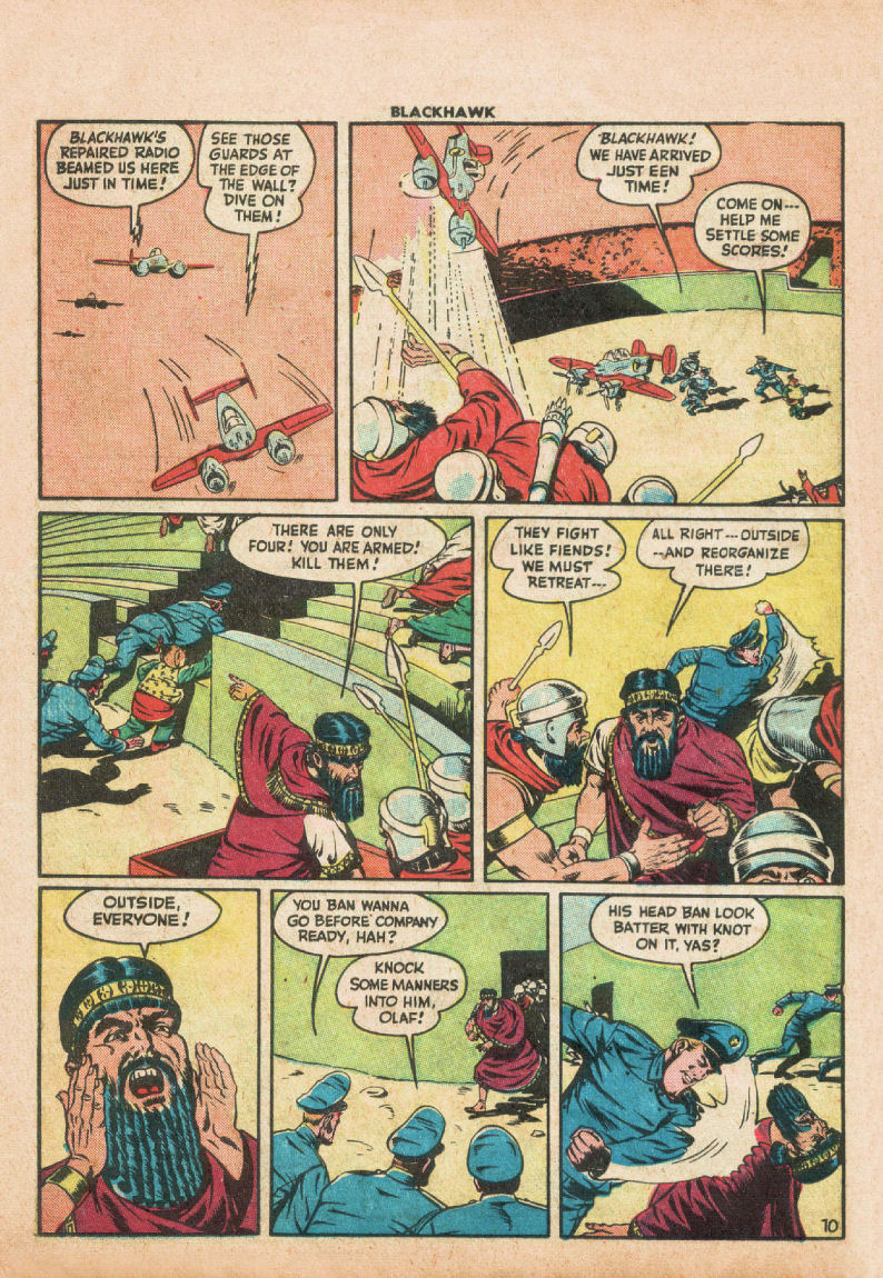 Read online Blackhawk (1957) comic -  Issue #12 - 24
