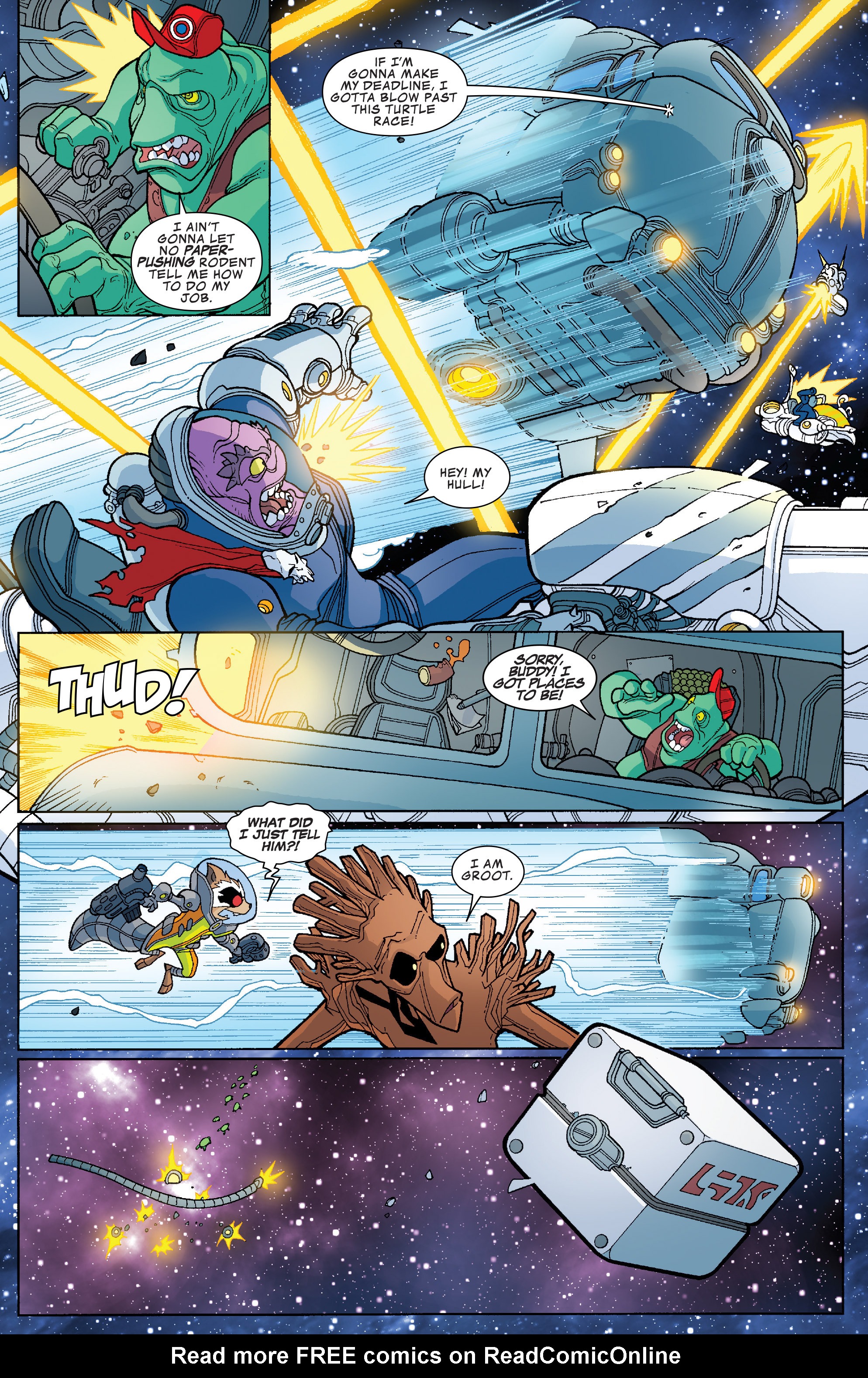 Read online Marvel Tsum Tsum comic -  Issue #1 - 4