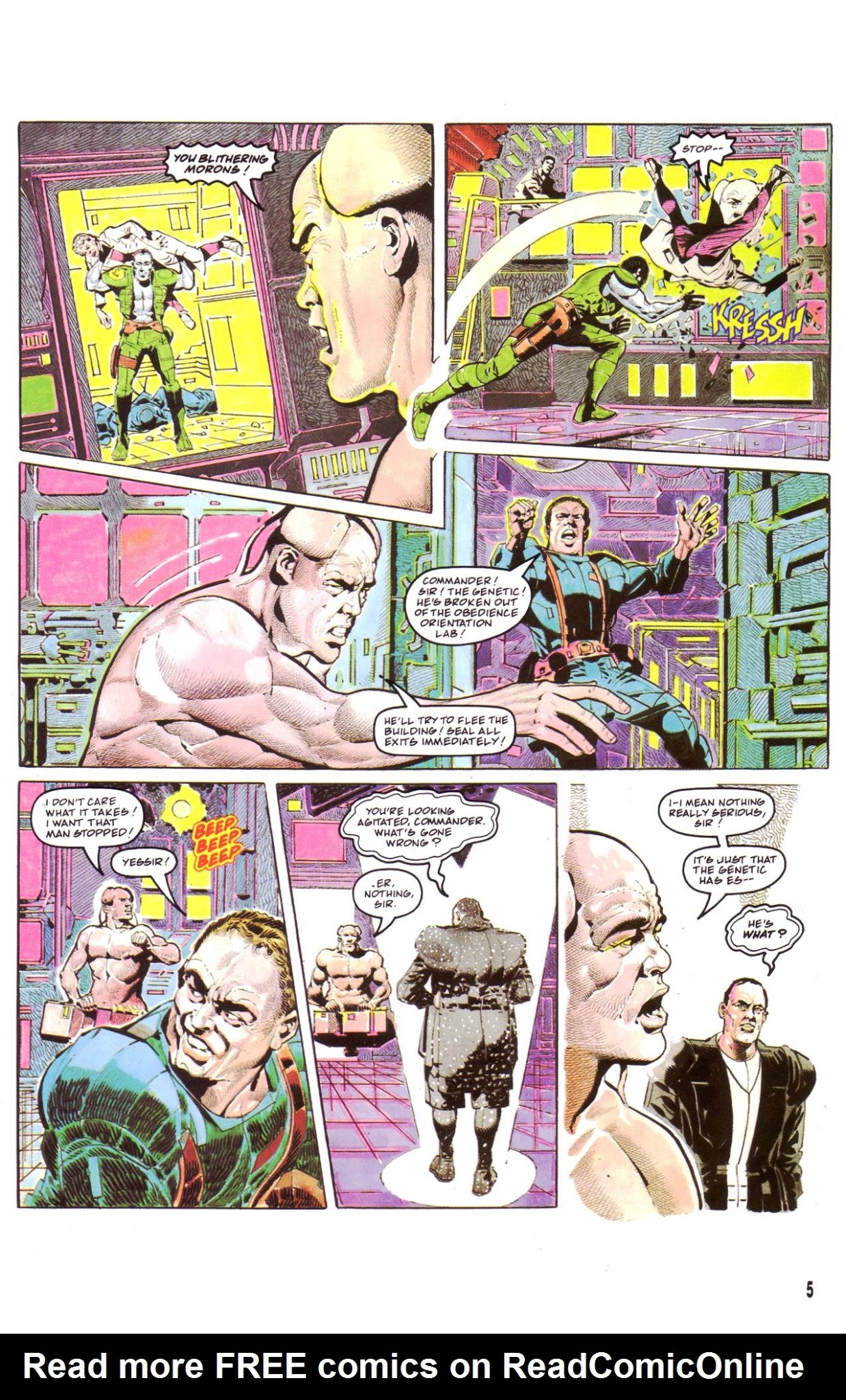 Read online Rogue Trooper:  The Final Warrior comic -  Issue #3 - 6