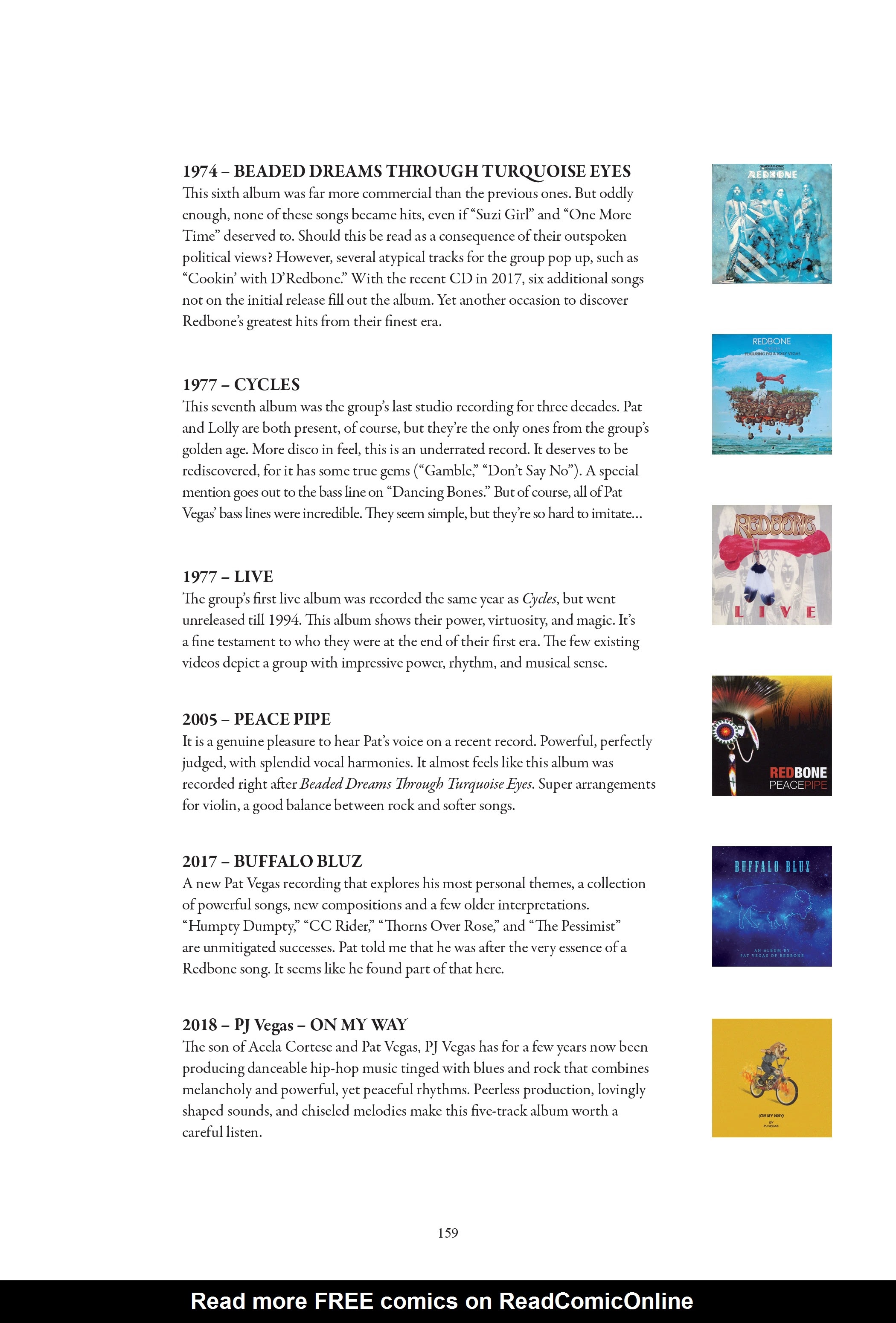 Read online Redbone: The True Story of A Native American Rock Band comic -  Issue # TPB - 138