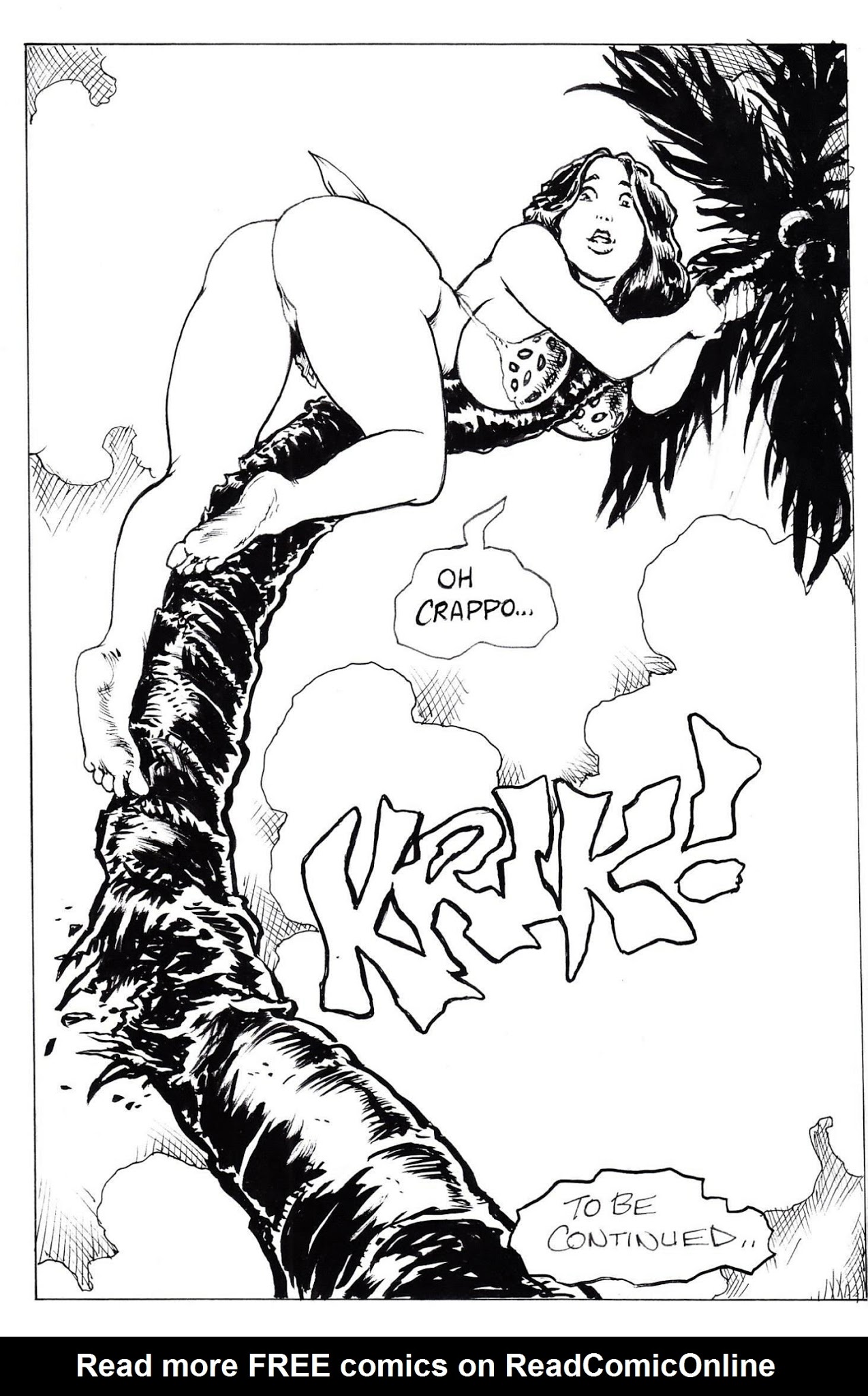 Read online Cavewoman: Mutation comic -  Issue #1 - 22