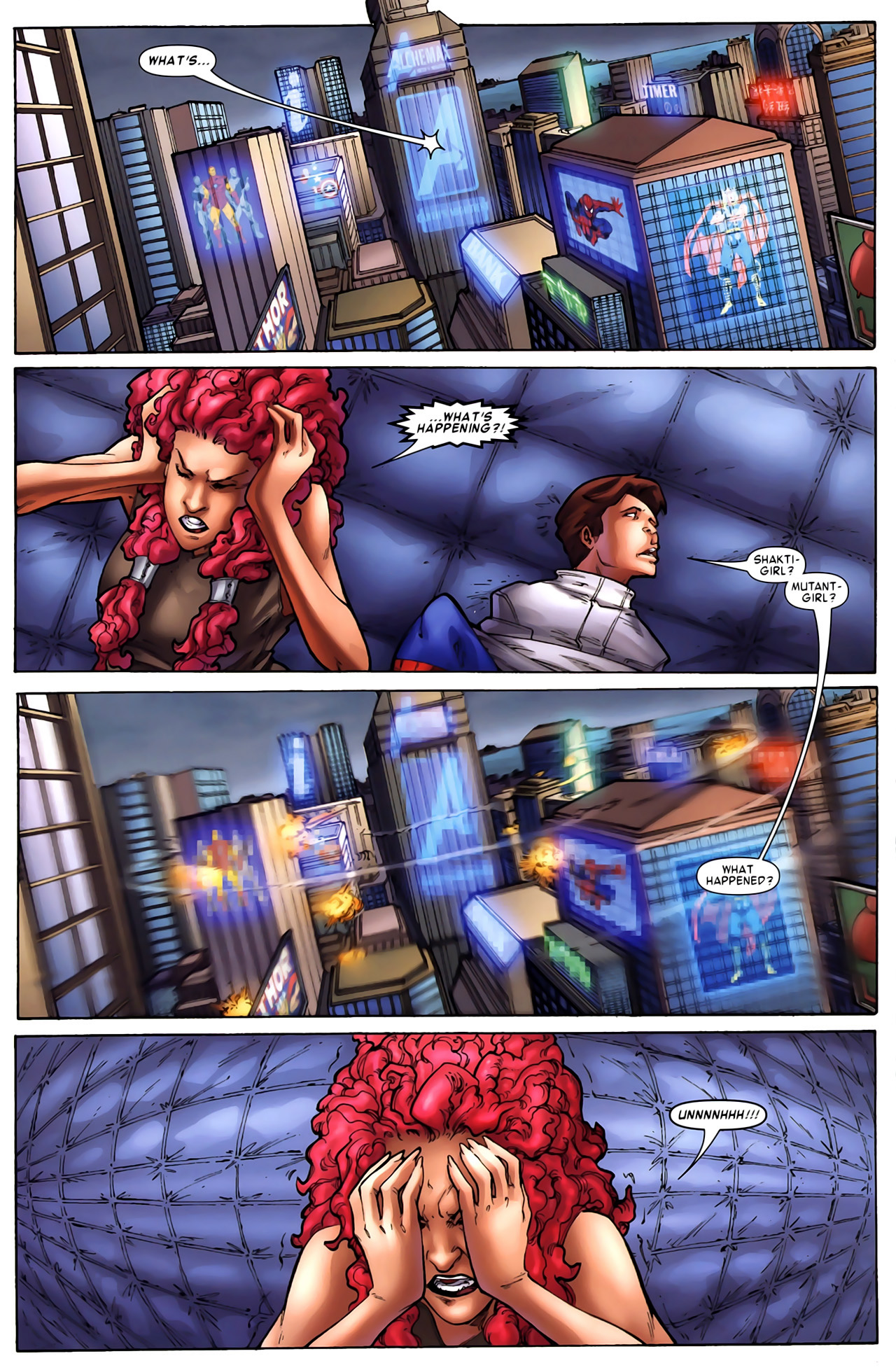 Read online Timestorm 2009/2099 comic -  Issue #2 - 18