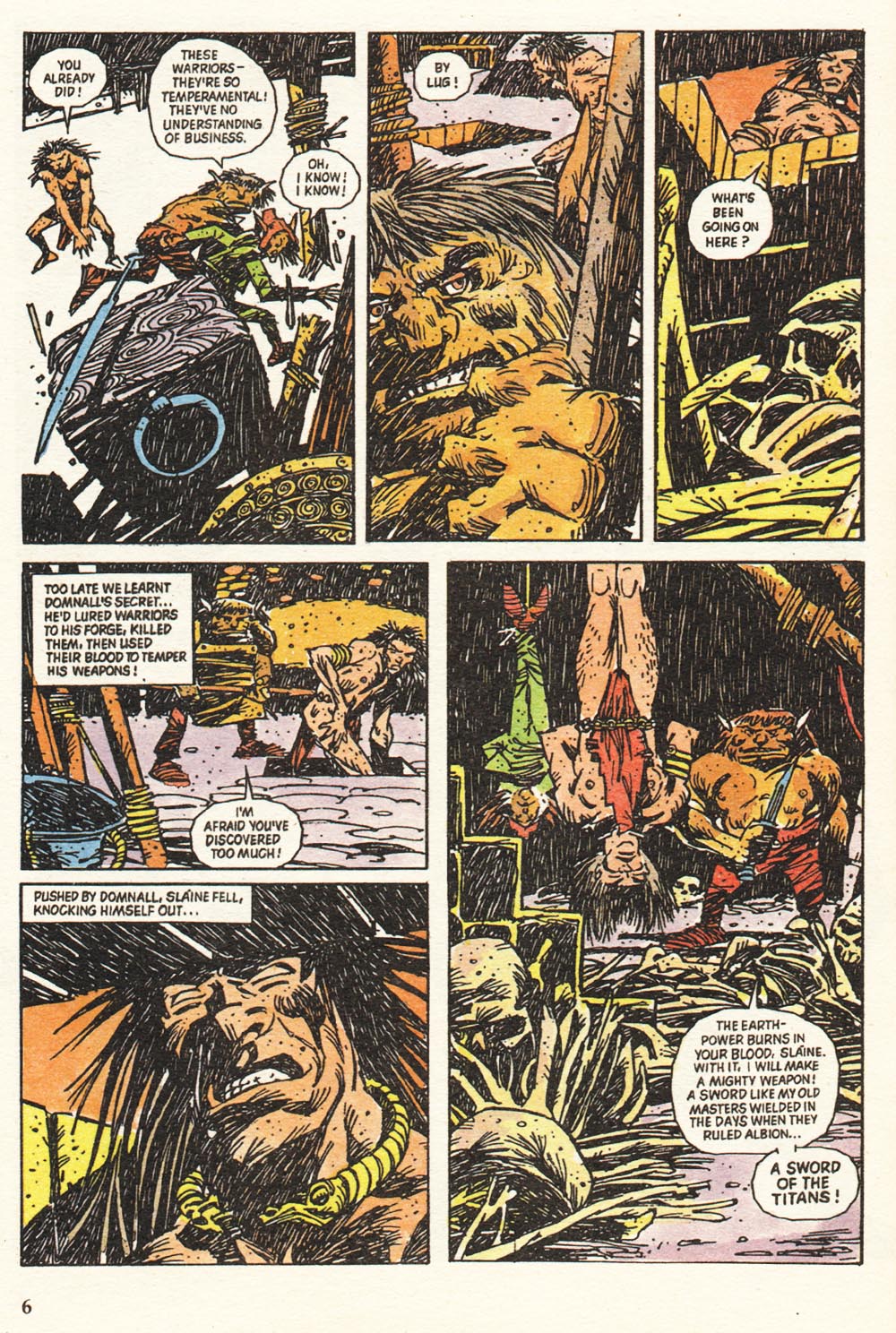 Read online Slaine The Berserker comic -  Issue #1 - 8