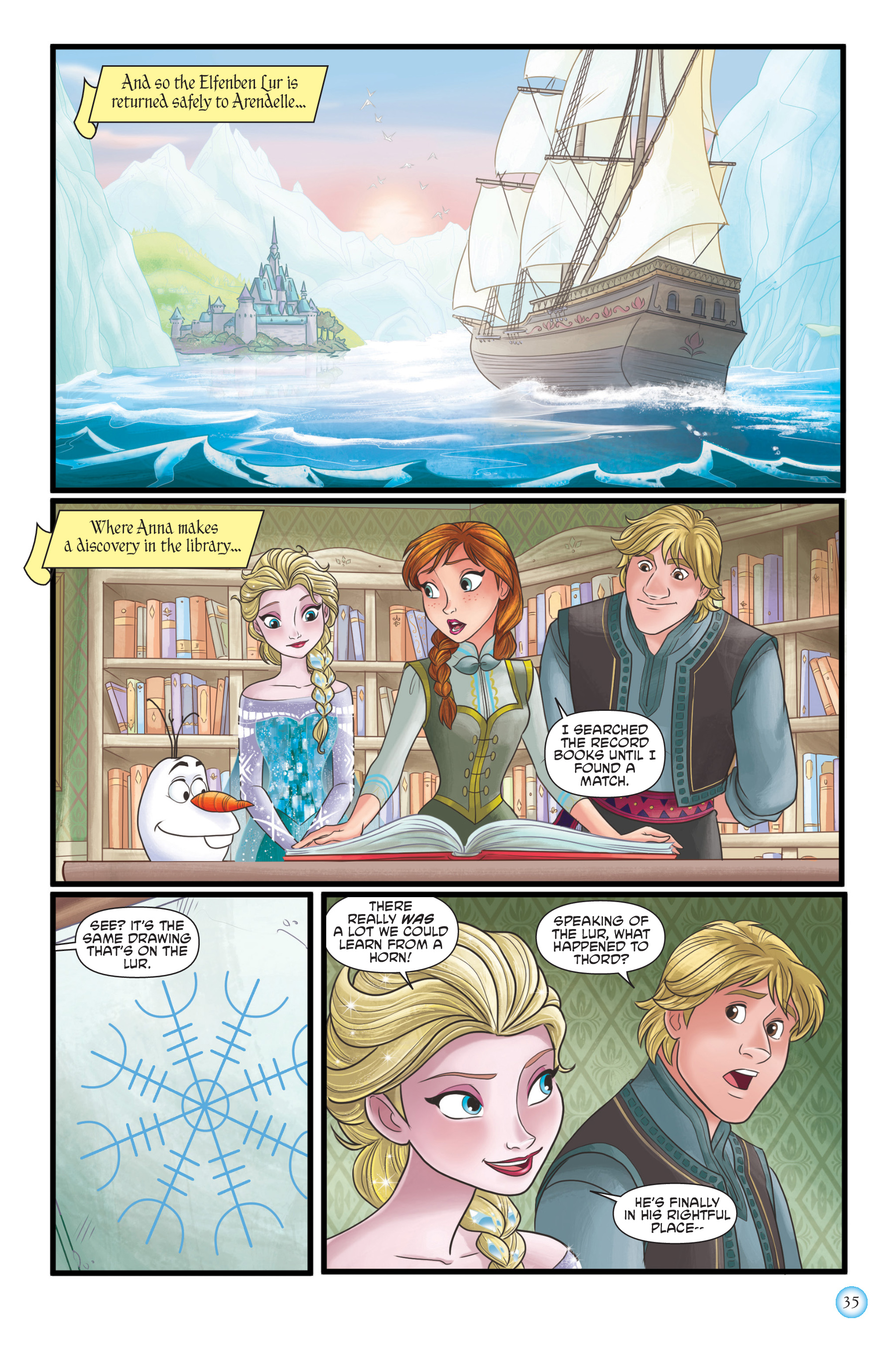 Read online Frozen Adventures: Snowy Stories comic -  Issue # TPB (Part 1) - 35