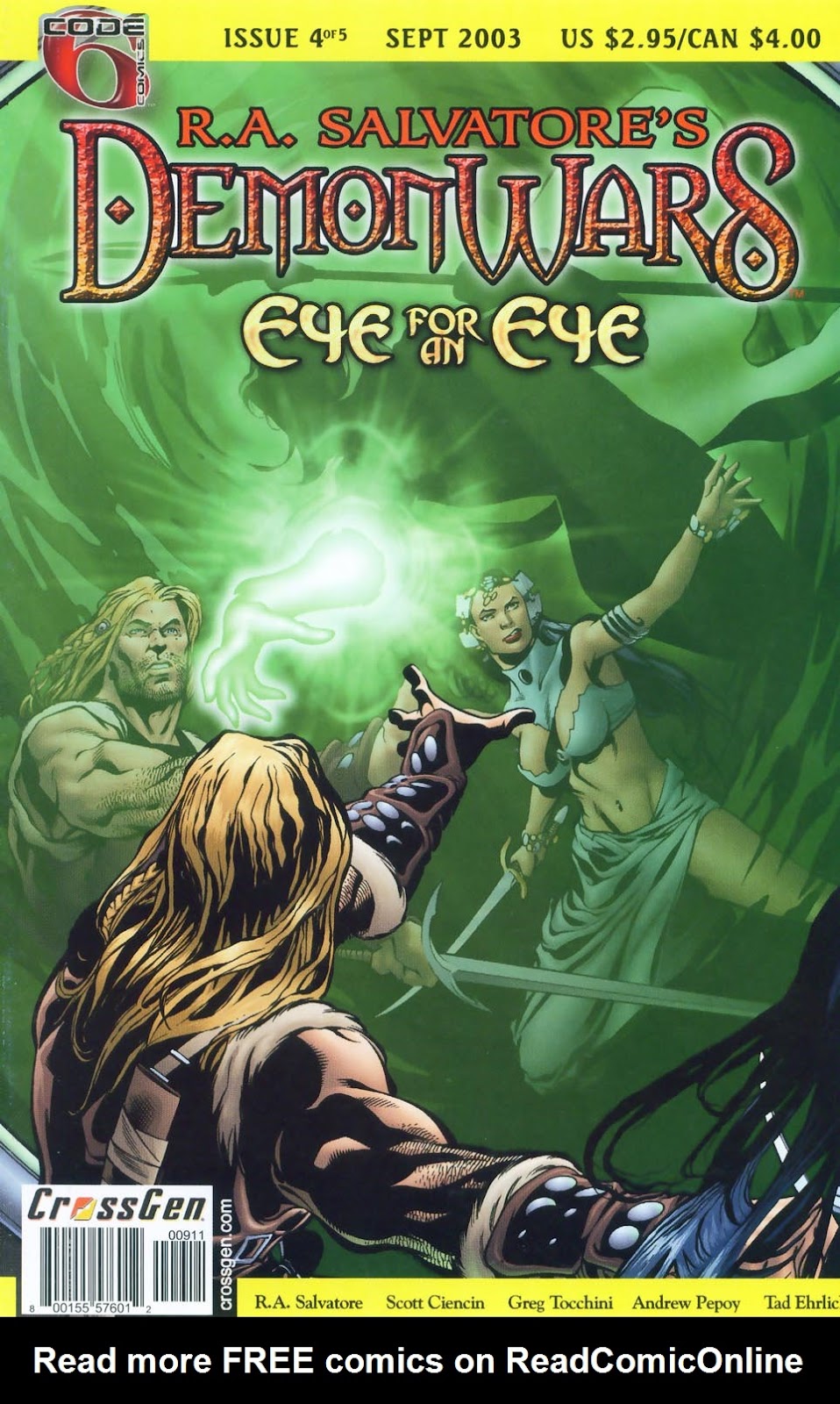 R.A. Salvatore's DemonWars: Eye for an Eye issue 4 - Page 1