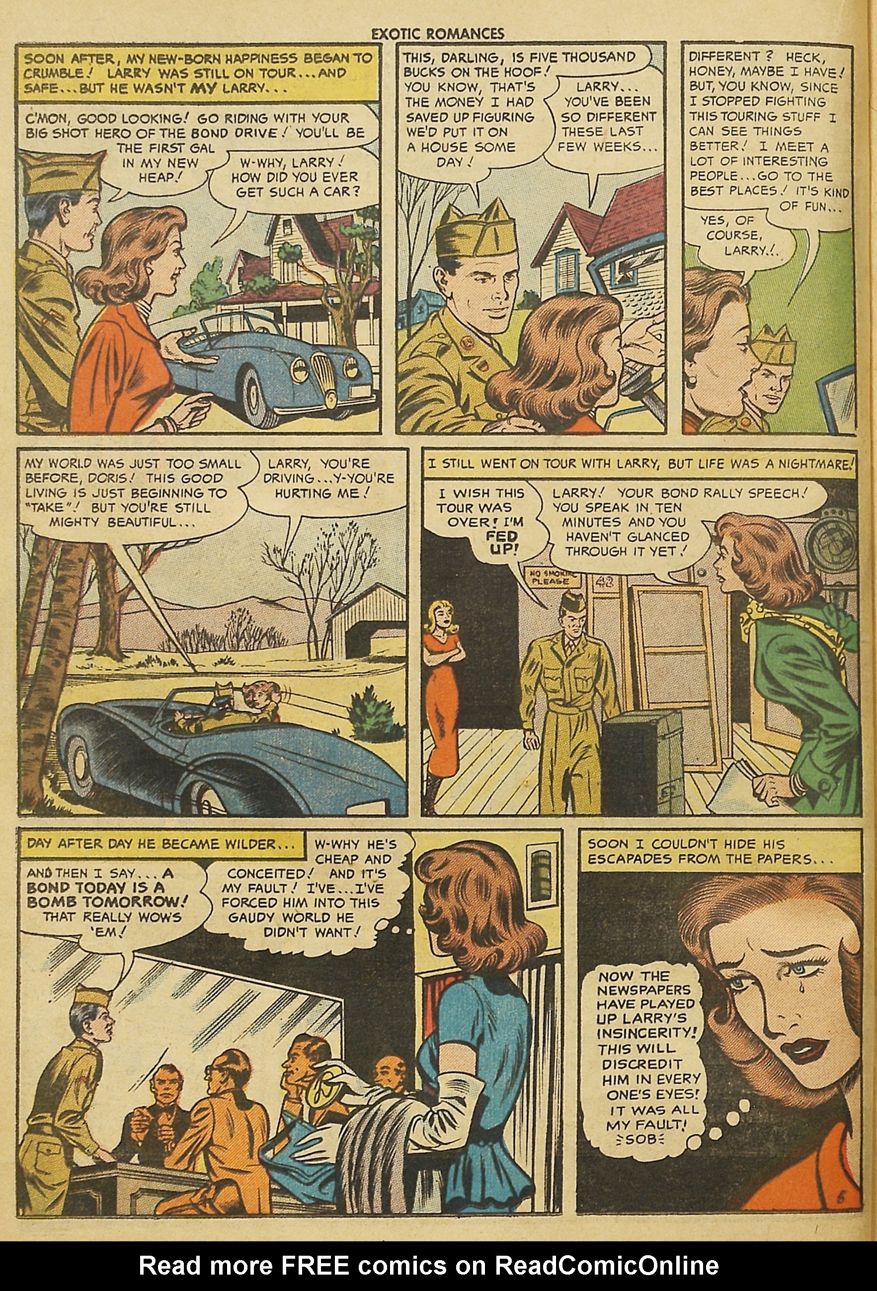 Read online Exotic Romances comic -  Issue #30 - 22