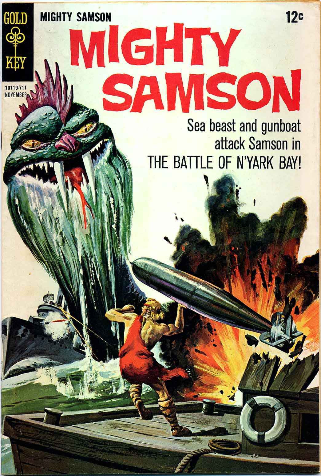 Read online Mighty Samson (1964) comic -  Issue #12 - 1